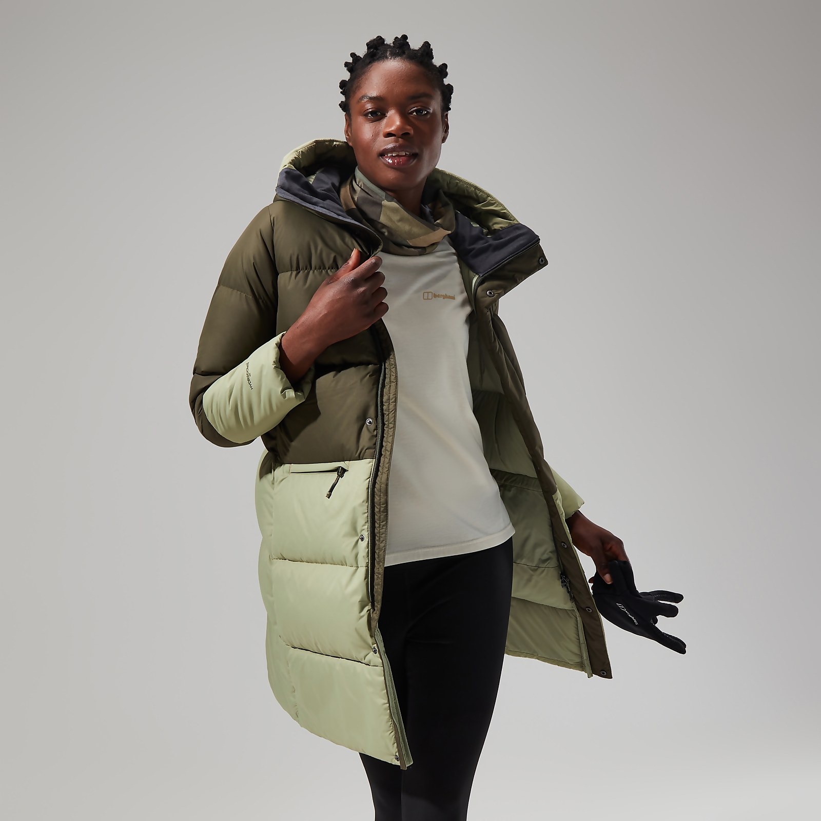 Berghaus Womens Combust Reflect Long Jacket - Green
