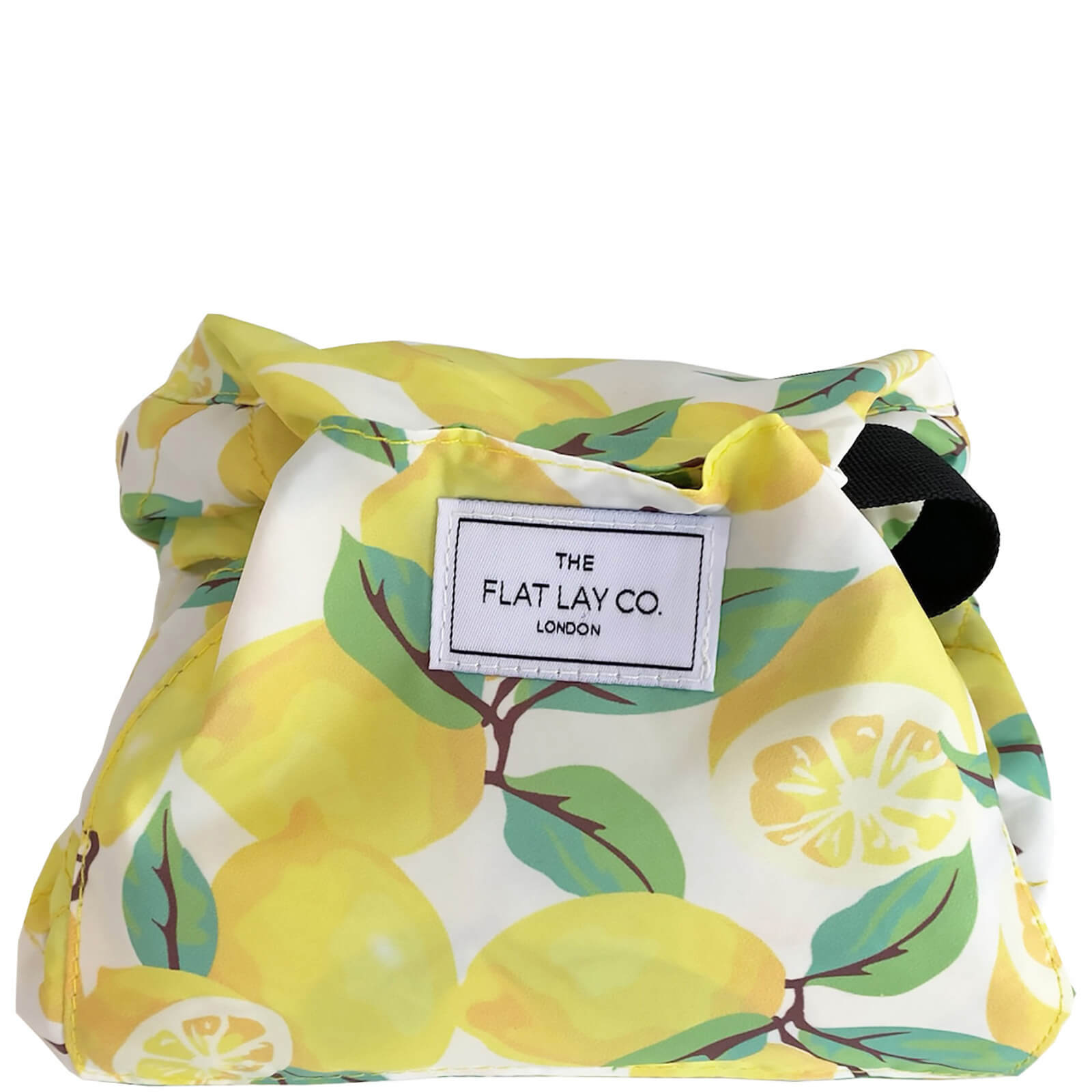 The Flat Lay Co. Open Flat Makeup Bag - Lemons