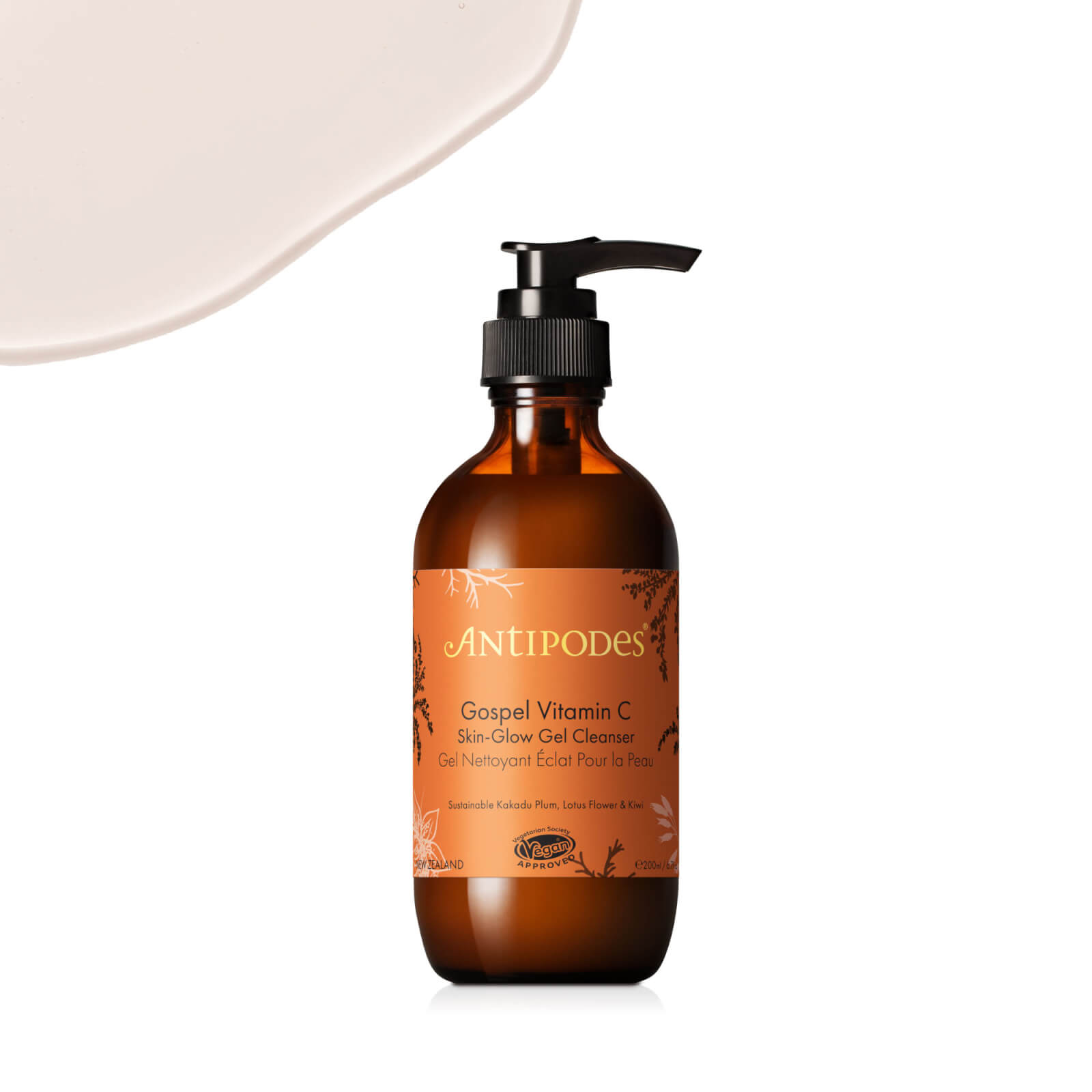 Gospel Vitamin C Gel Nettoyant Éclat Pour la Peau 200ml