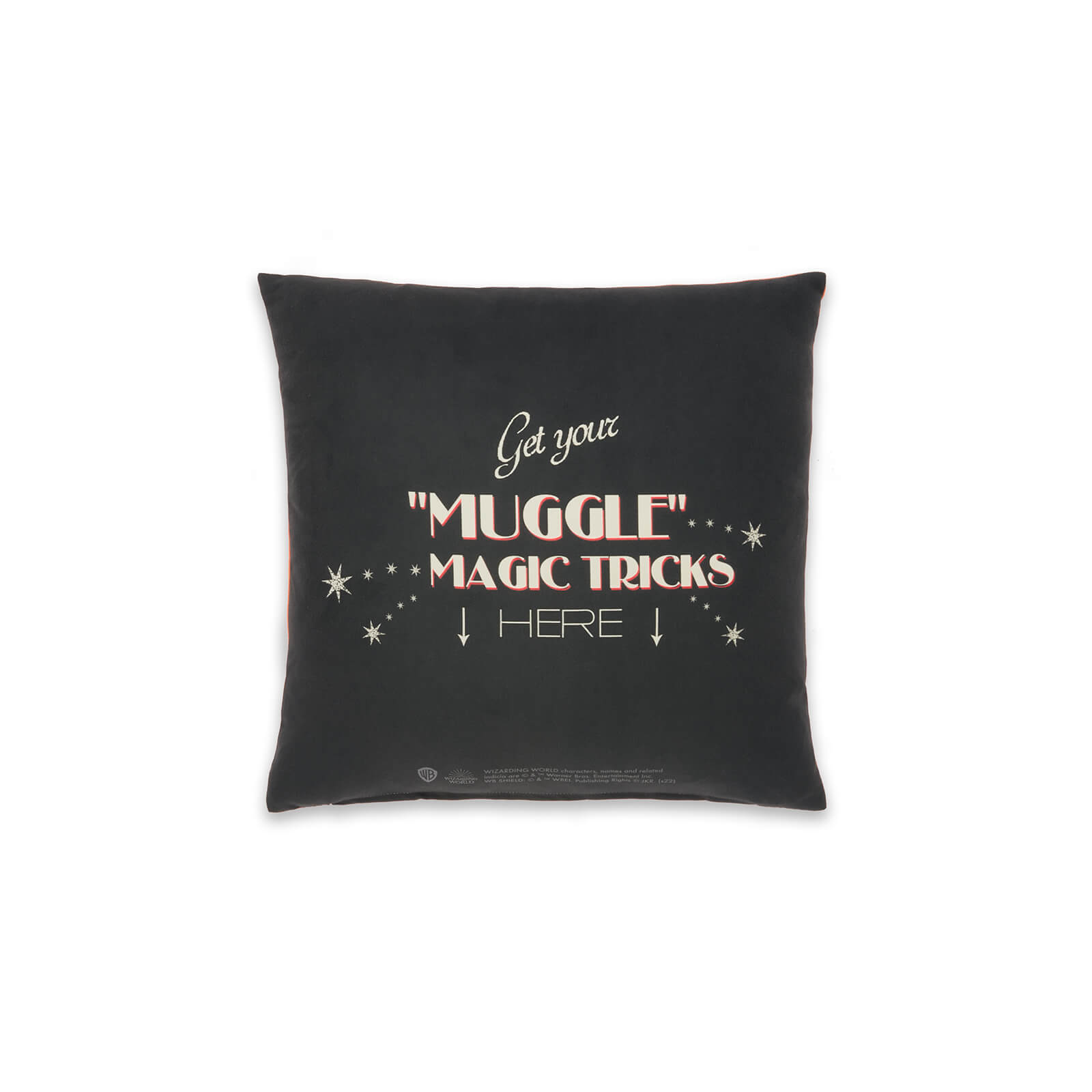Decorsome x Harry Potter Muggle Magic Square Cushion - 50x50cm - Soft Touch