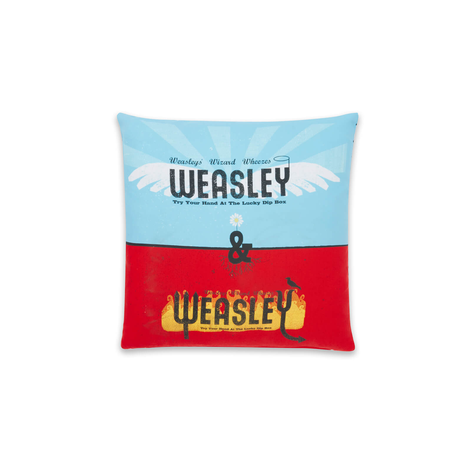 Decorsome x Harry Potter Good And Bad Square Cushion - 40x40cm - Soft Touch