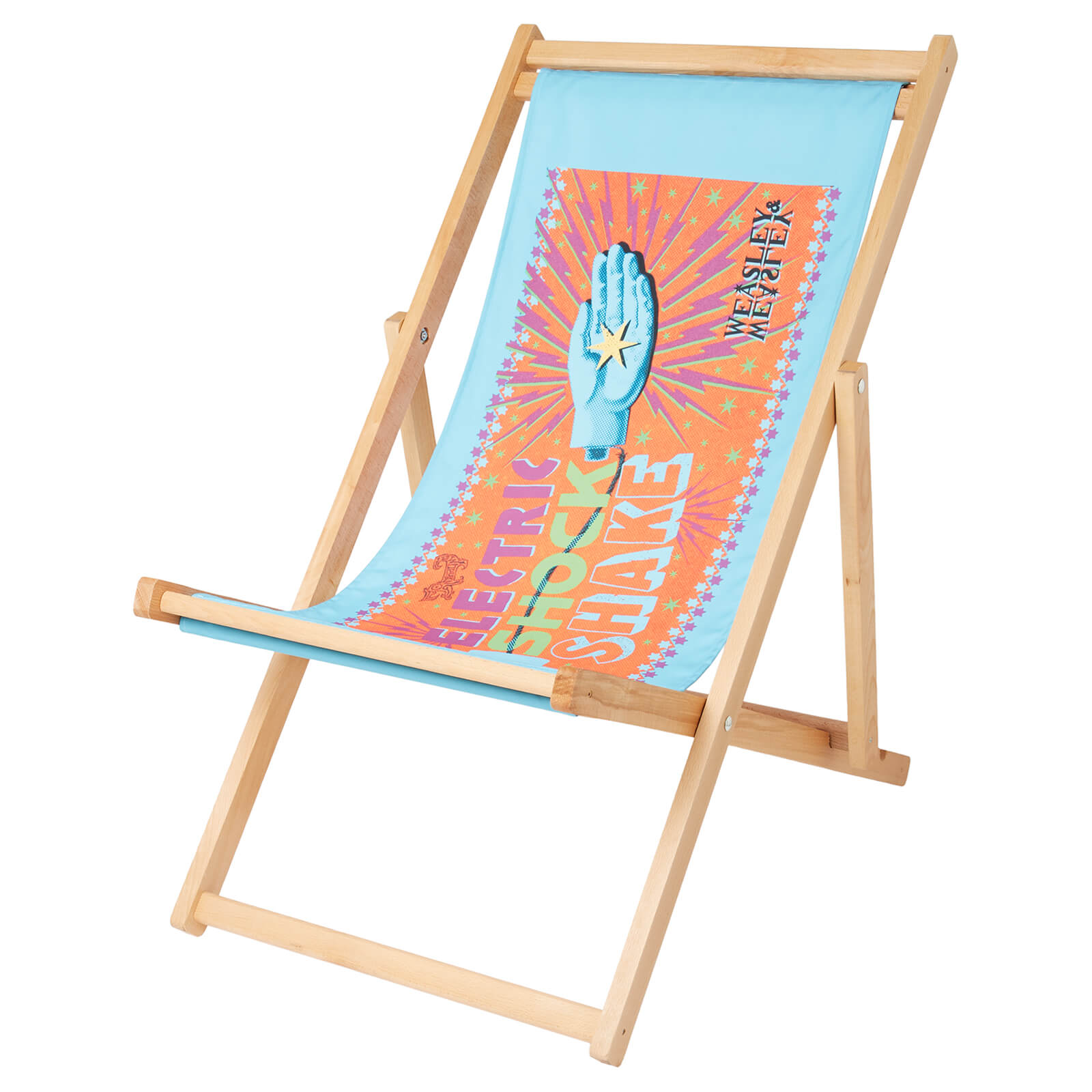 

Decorsome x Harry Potter Electric Shock Deck Chair - Fabric Only