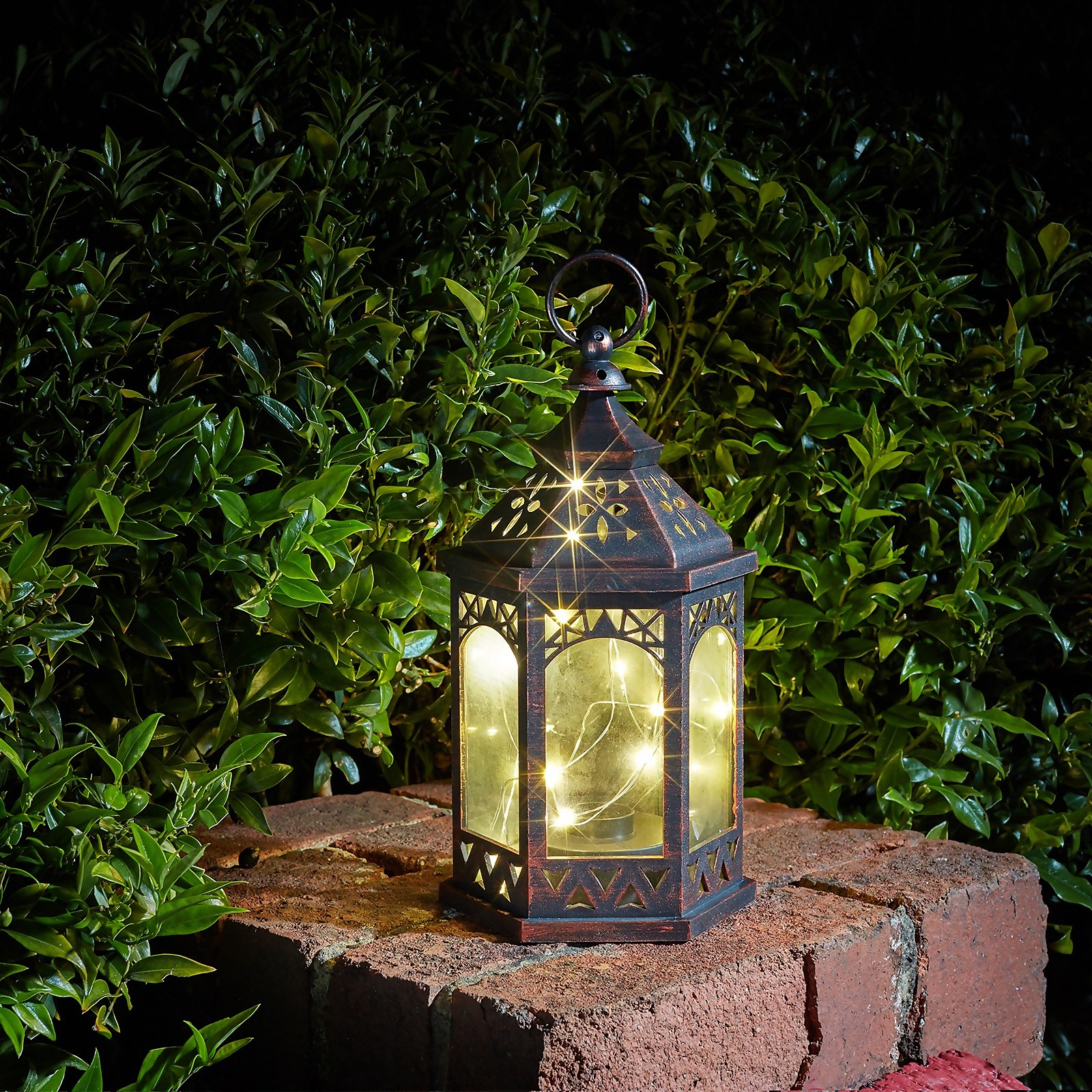 Photo of Firefly Moroccan Bronze Lantern