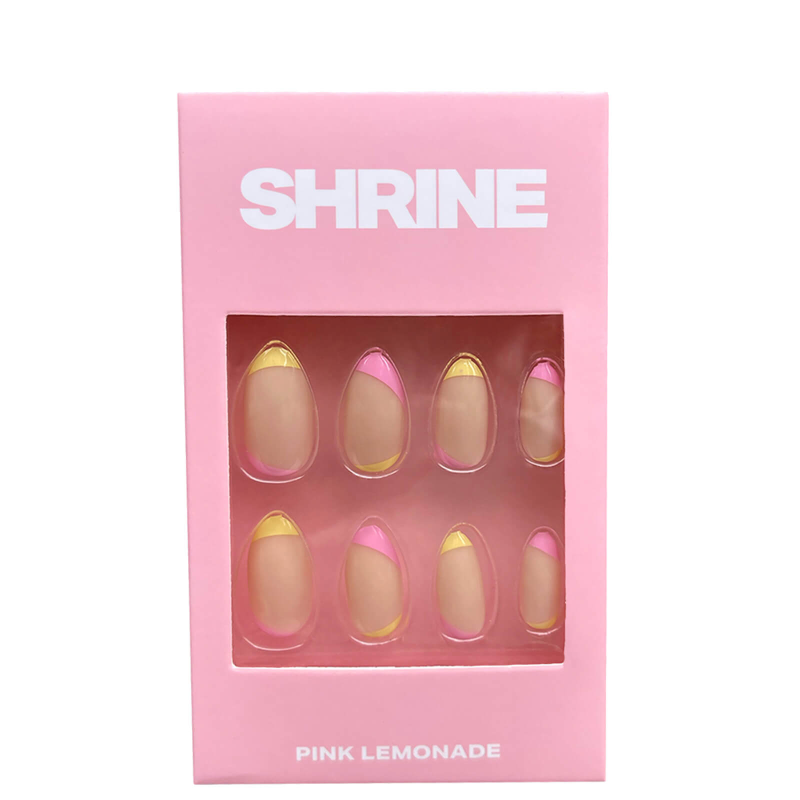 

SHRINE Pink Lemonade False Nails