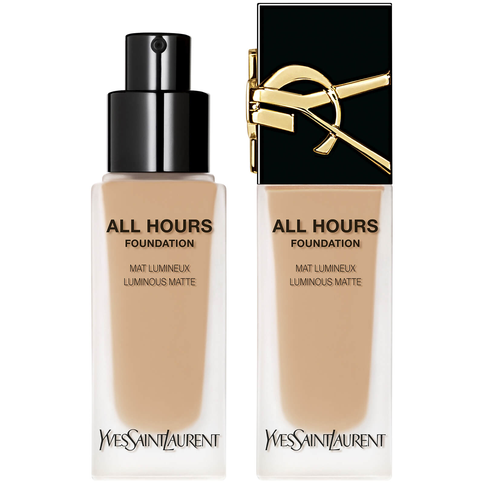Ysl Yves Saint Laurent All Hours Luminous Matte Foundation With Spf 39 25ml (various Shades) - Ln7
