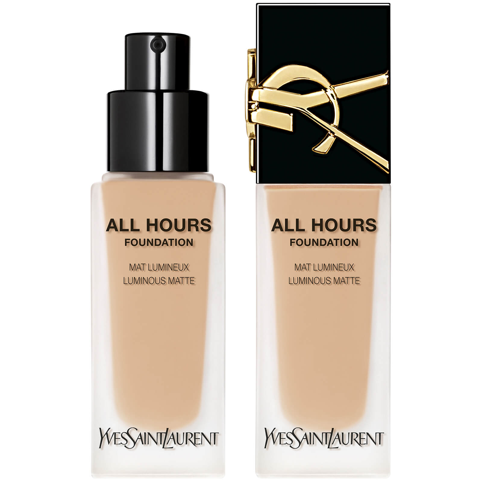 Yves Saint Laurent All Hours Luminous Matte Foundation with SPF 39 25ml (Various Shades) - LN8