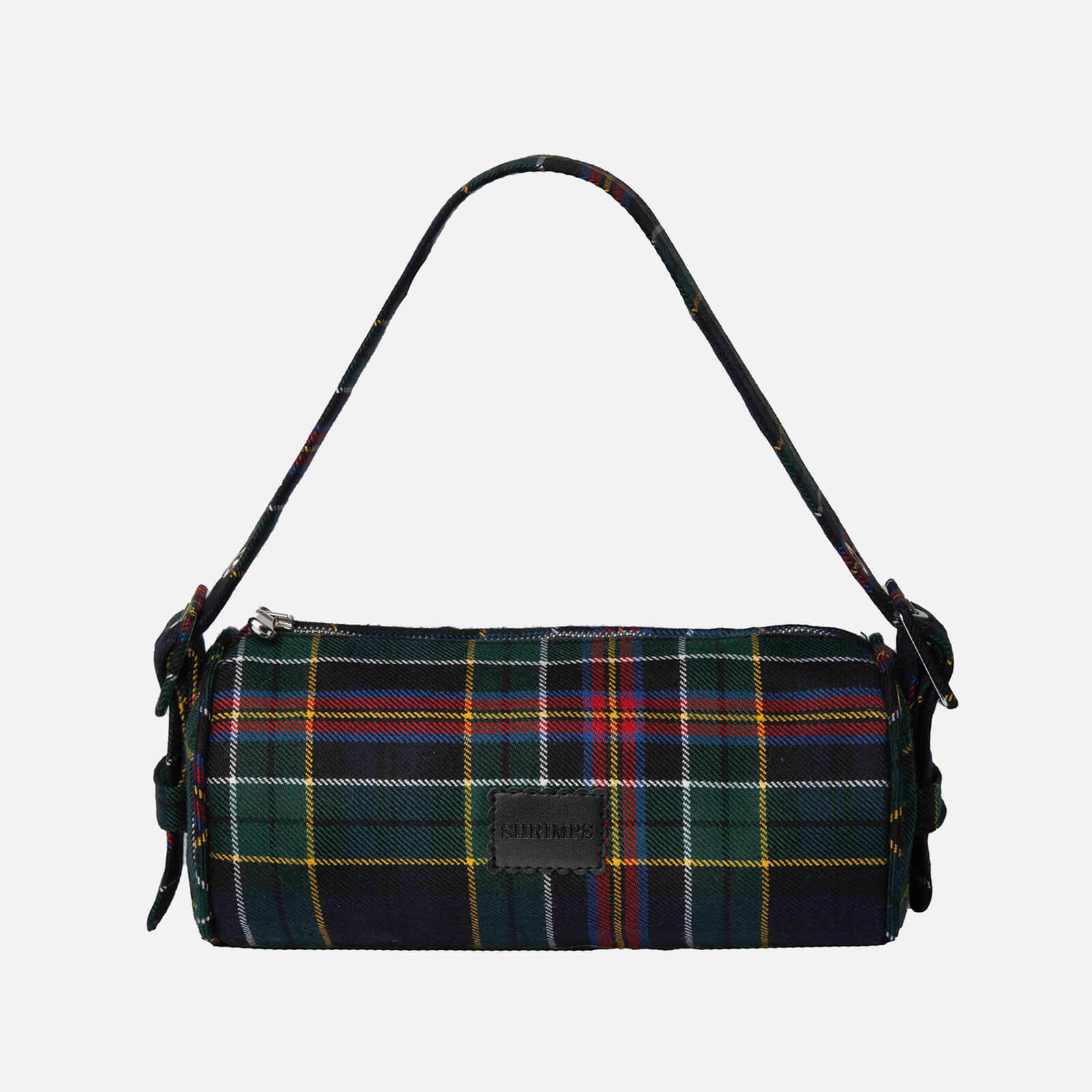 Shrimps Iggy Checked Wool Shoulder Bag