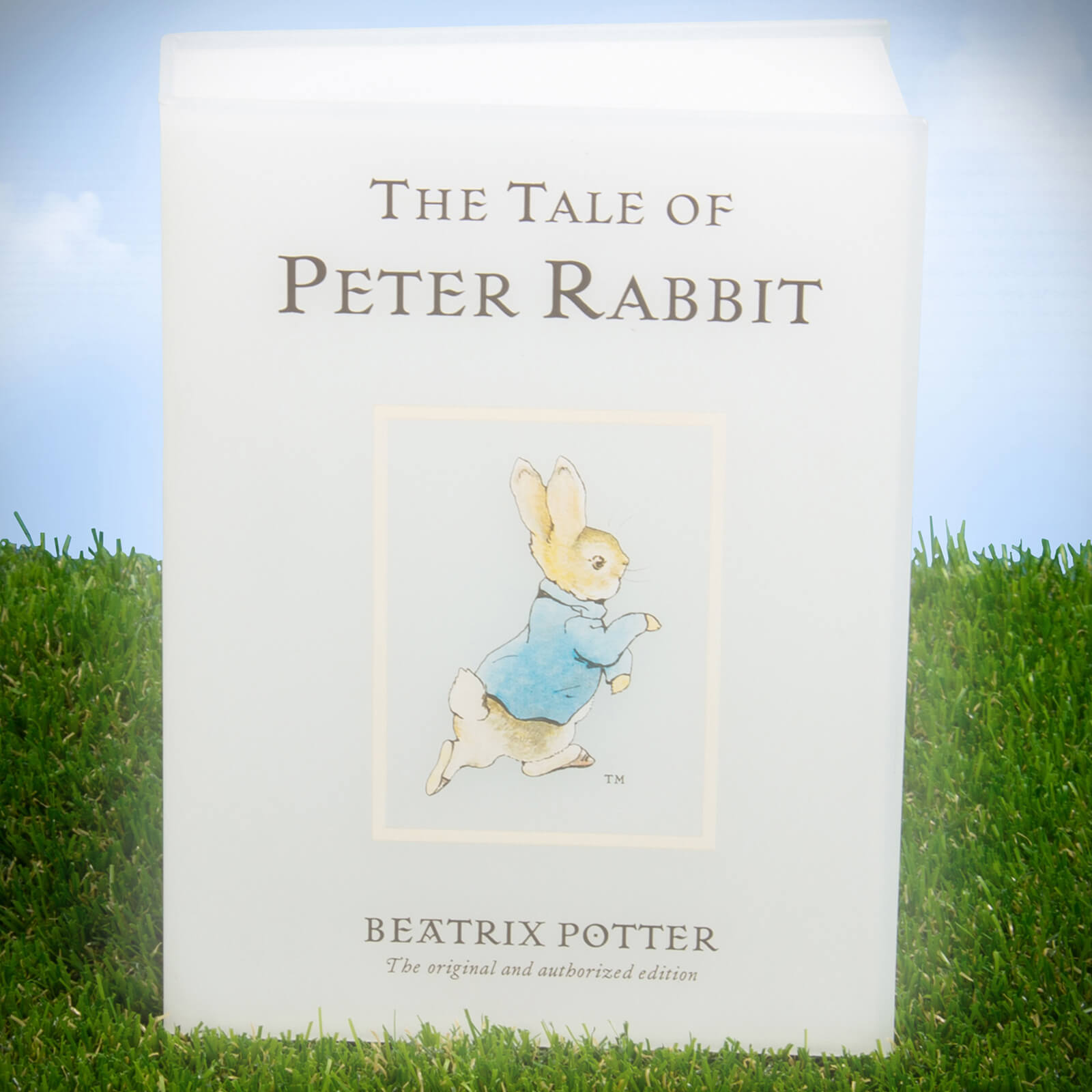 Peter Rabbit Illuminated Book Logo Light