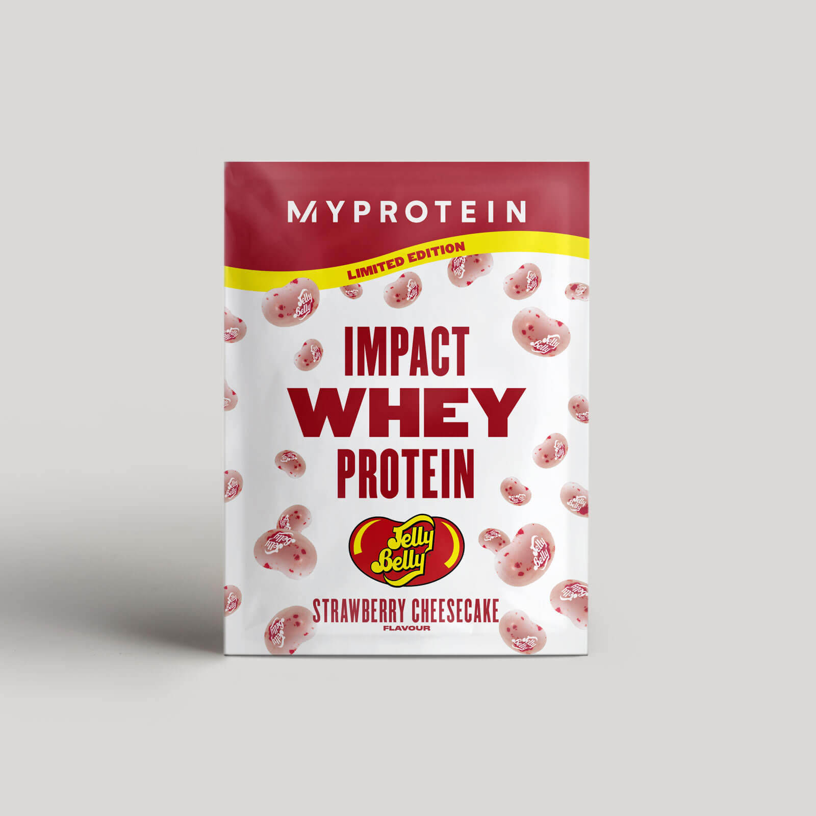 Impact Whey Protein – édition Jelly Belly® - 1servings - Strawberry Cheesecake