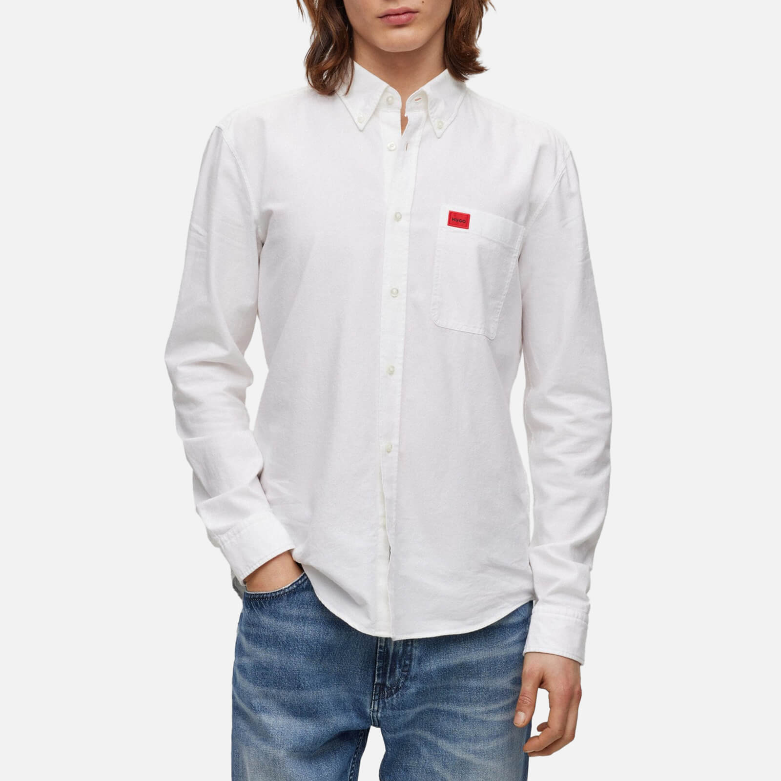 HUGO Evito Cotton-Canvas Shirt product
