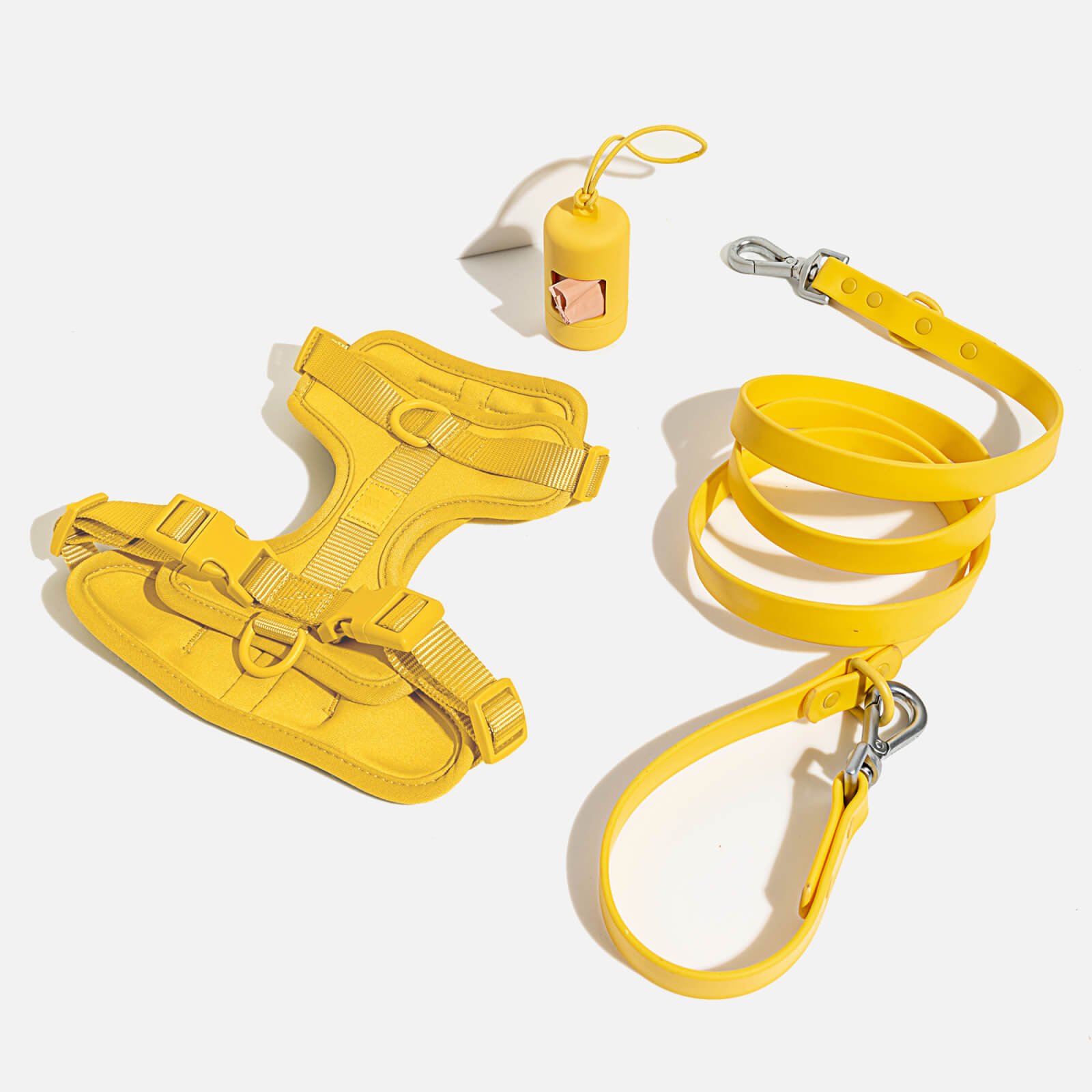 Wild One Dog Harness Walk Kit - Butter Yellow - M