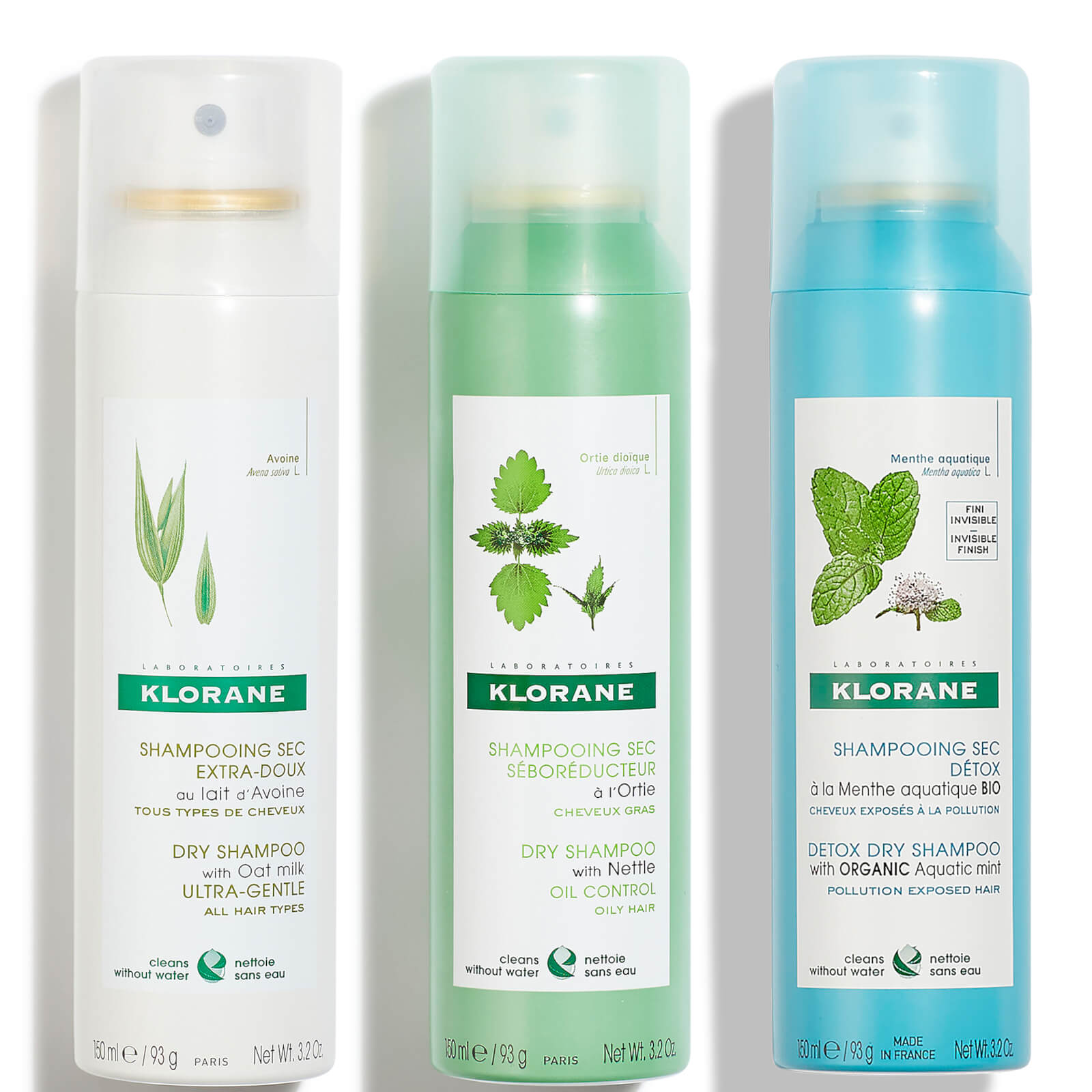 

KLORANE Dry Shampoo Bundle