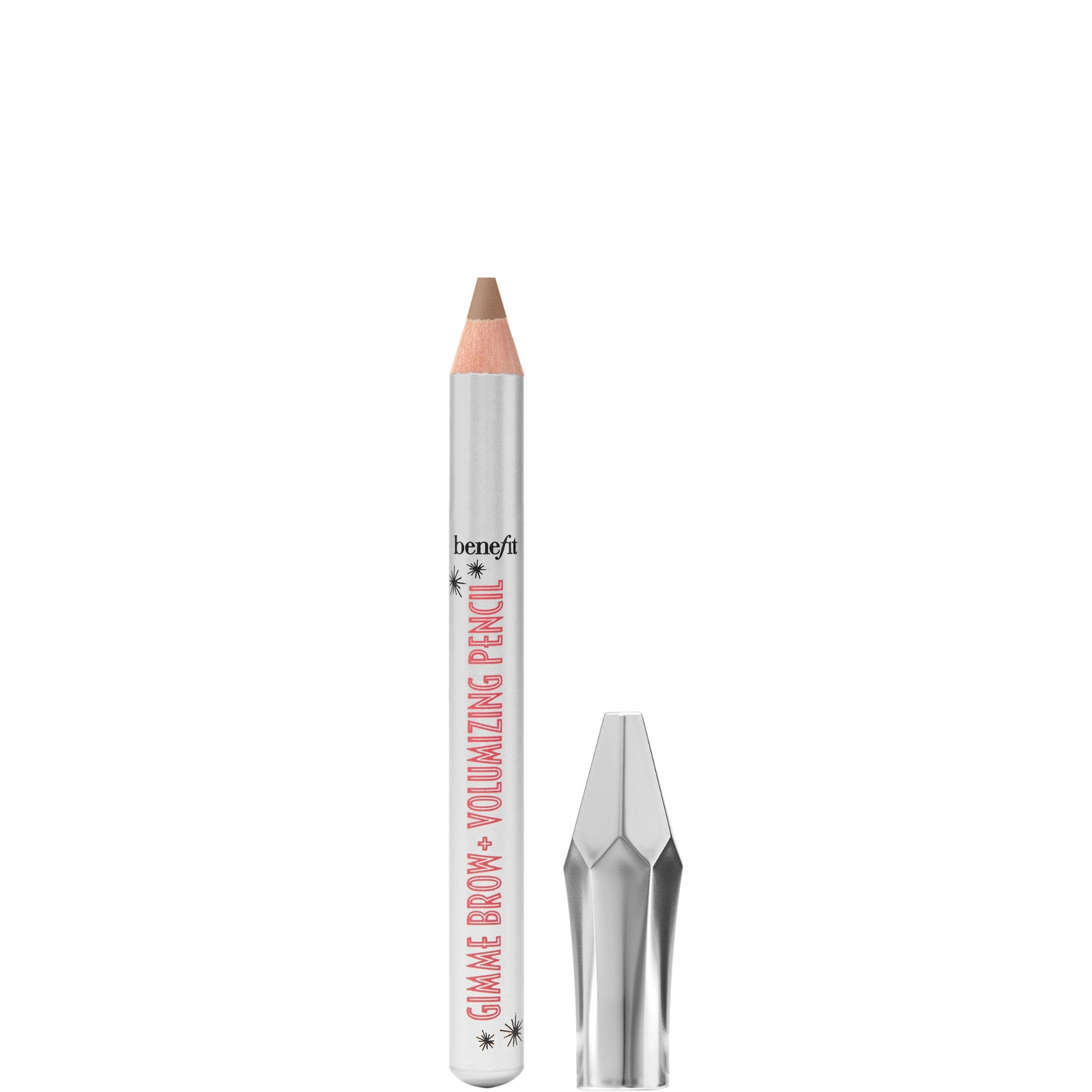 Photos - Eye / Eyebrow Pencil Benefit Gimme Brow+ Volumising Fiber Eyebrow Pencil Mini  - 3 Warm Light Brown (Various Shades)