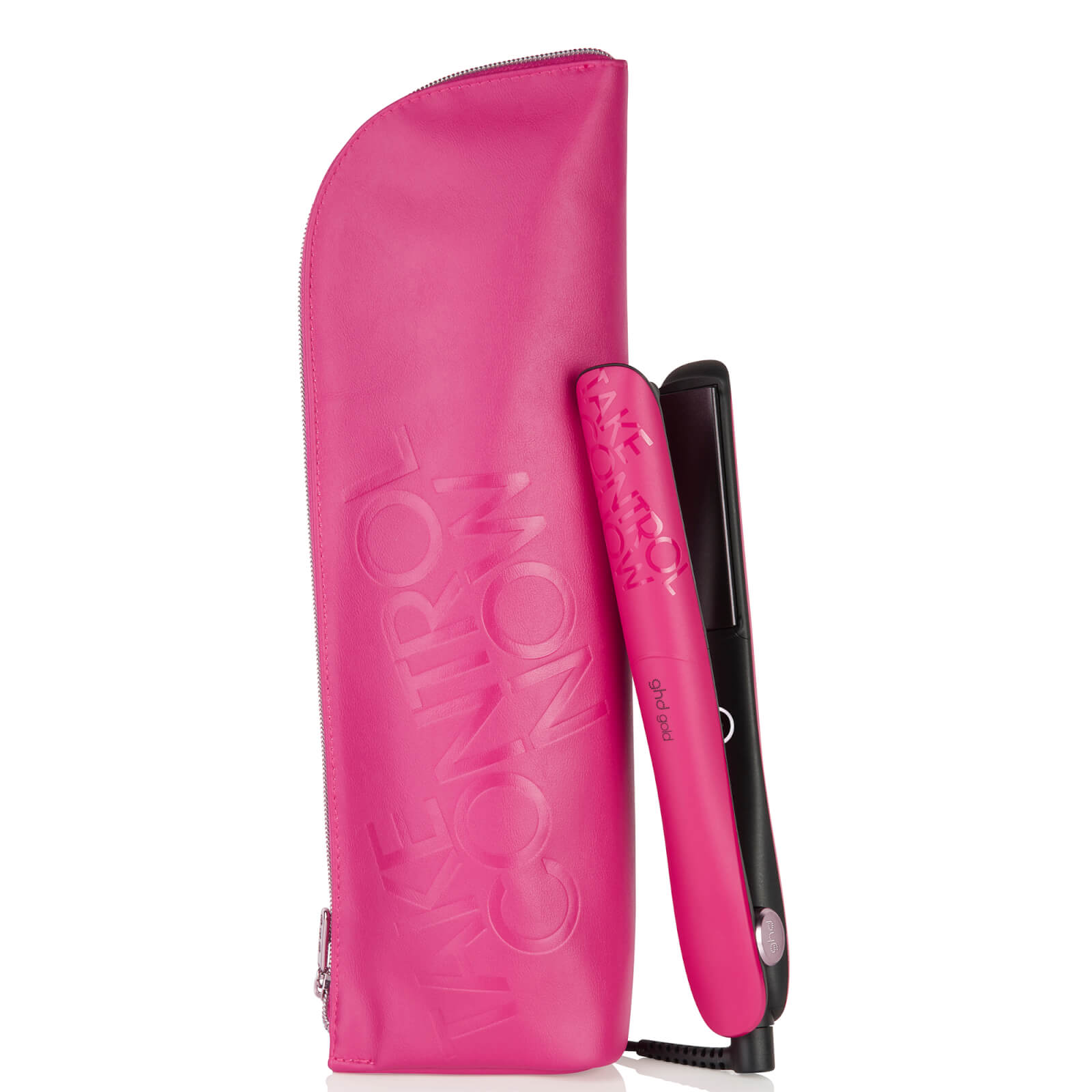 Ghd Limited Edition Gold Styler 1 Inch Flat Iron In Pink