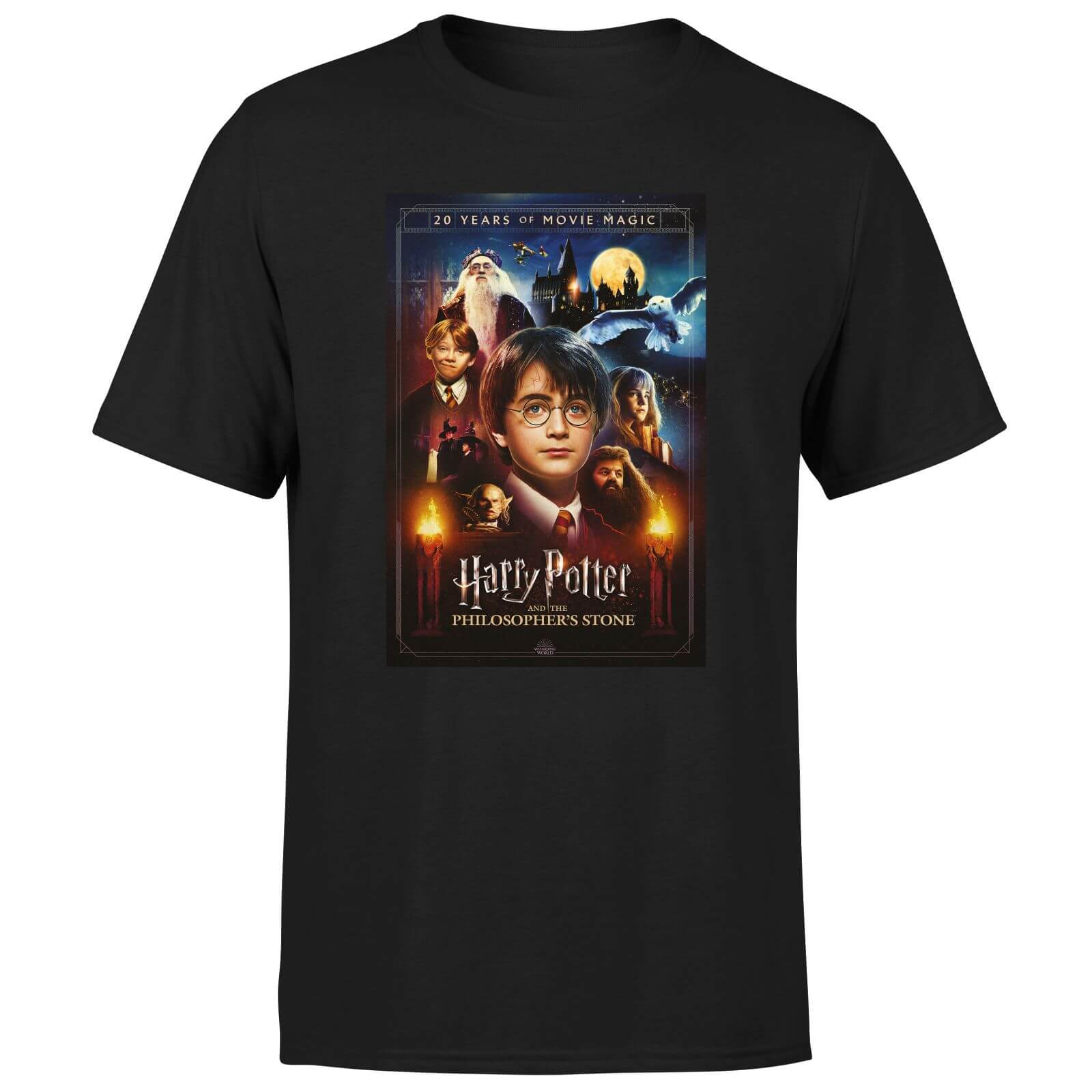 

Harry Potter Philosopher's Stone Unisex T-Shirt - Black - XS - Nero