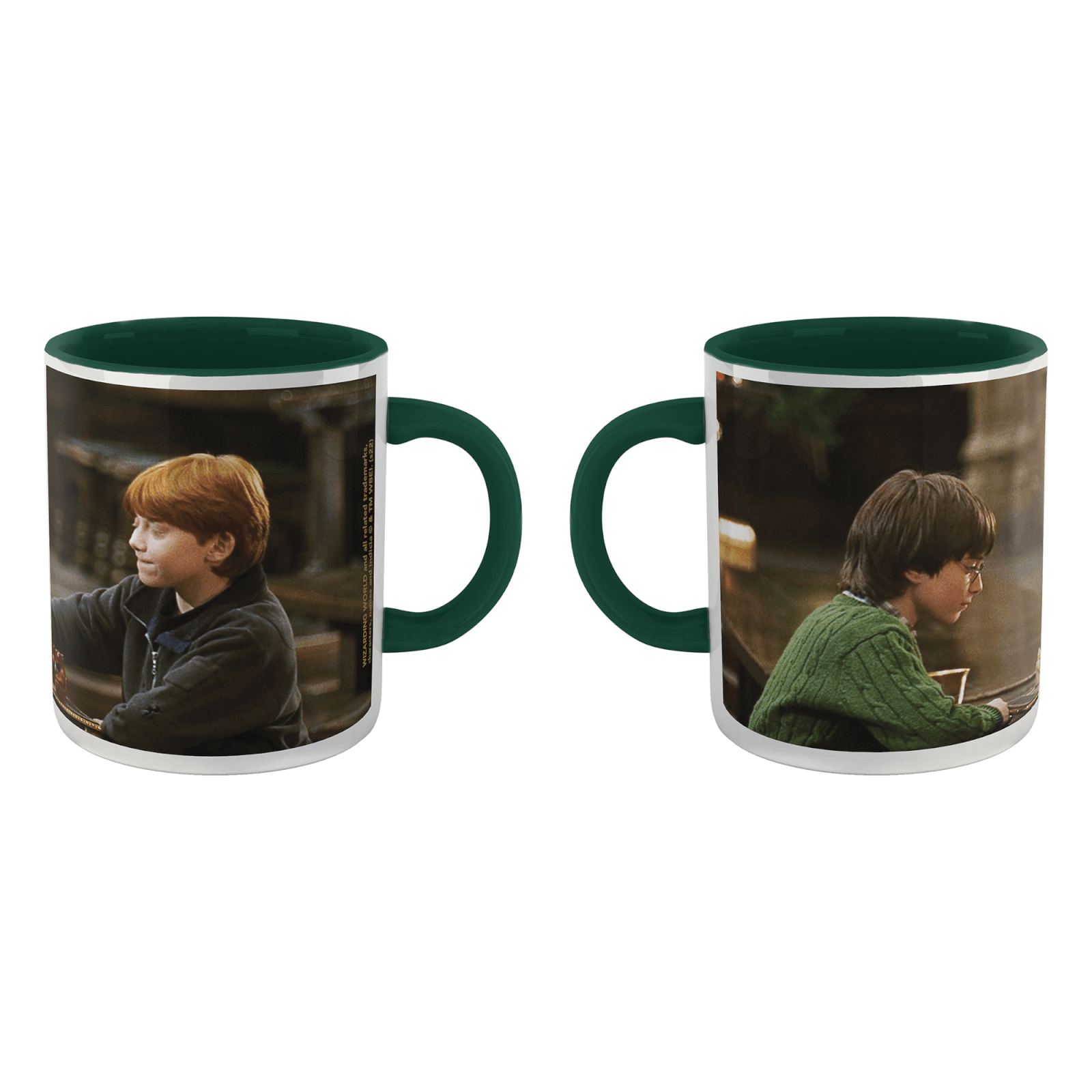 Harry Potter Harry And Ron - Playing Chess Mug - Green