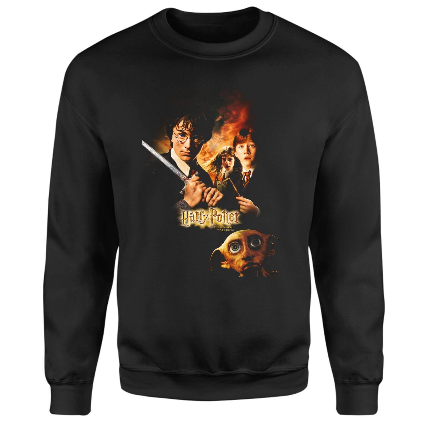 

Harry Potter Chamber Of Secrets Sweatshirt - Black - XL - Nero