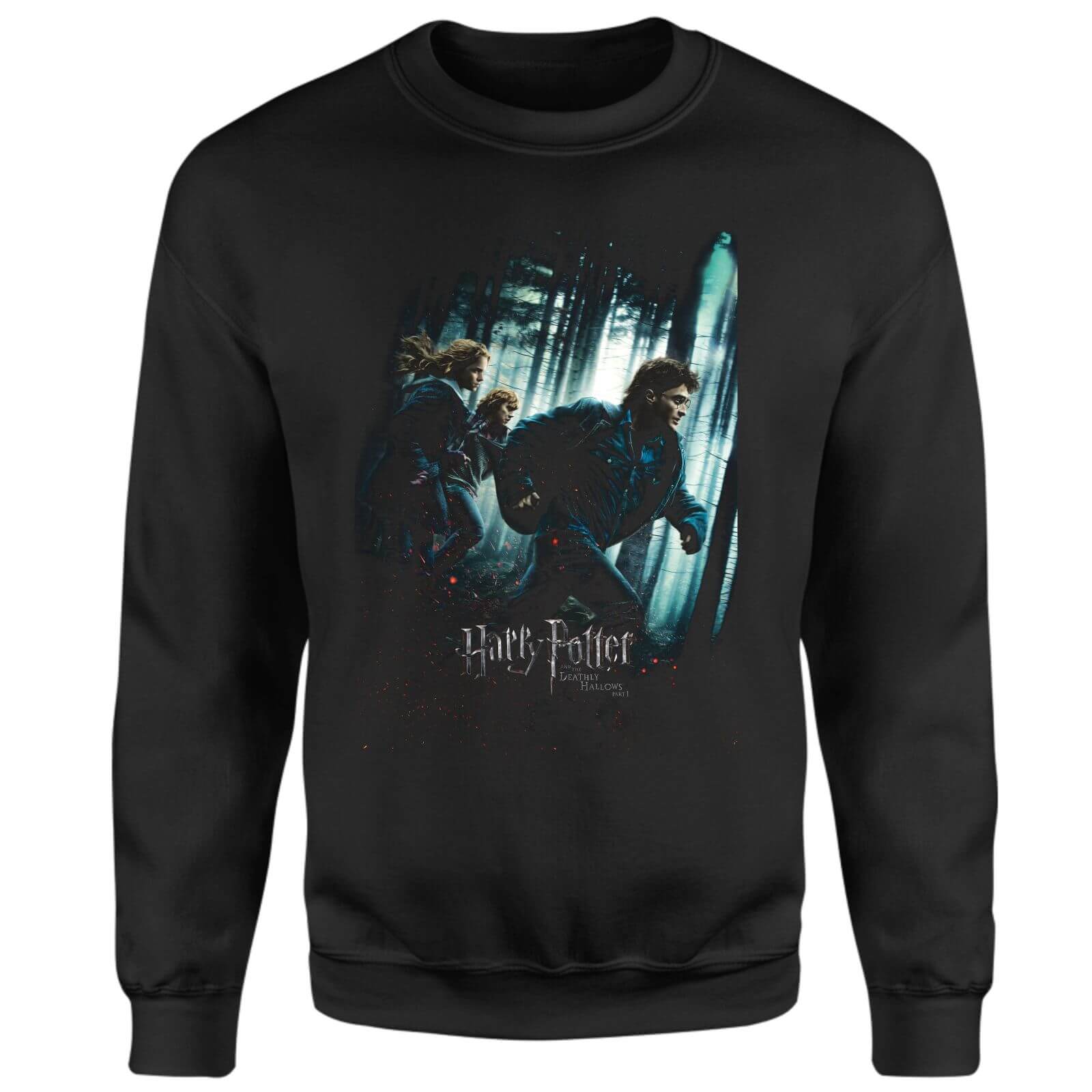 

Harry Potter Deathly Hallows Part 1 Sweatshirt - Black - XS - Nero