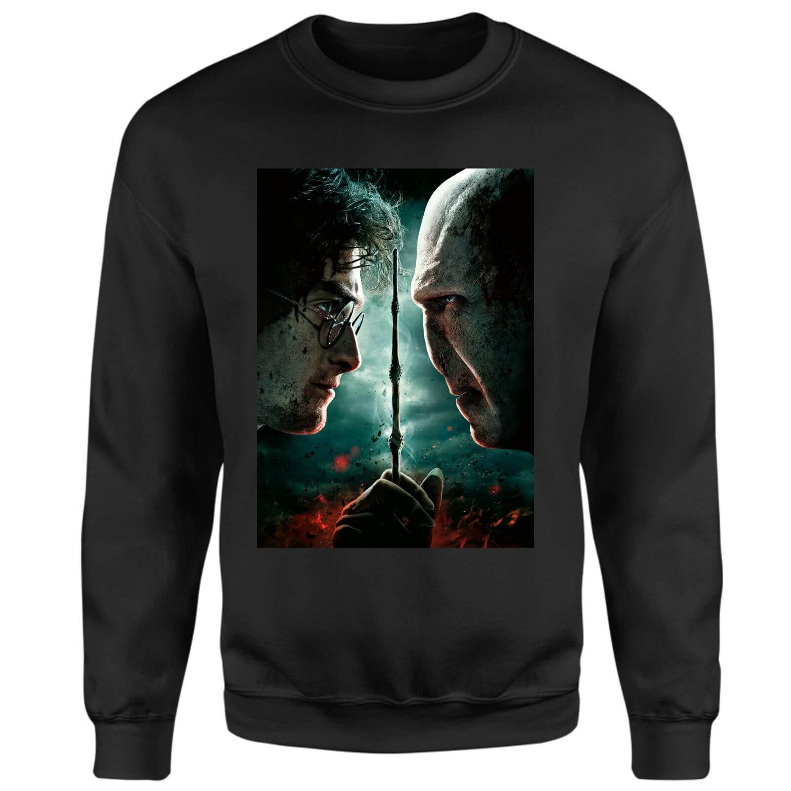 

Harry Potter Deathly Hallows - Part 2 Sweatshirt - Black - S - Nero