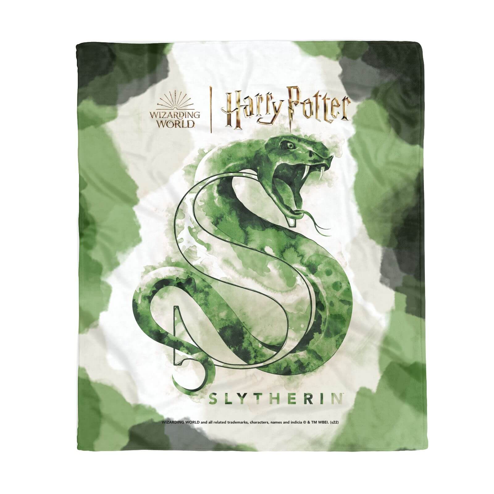 Harry Potter Slytherin Fleece Blanket - M