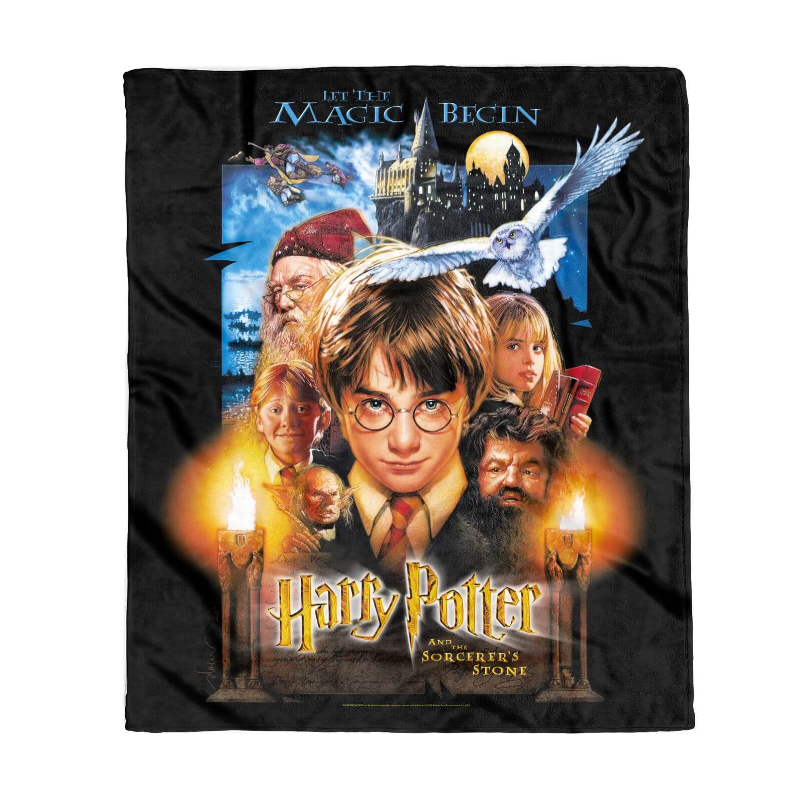 

Harry Potter Sorcerer's Stone Fleece Blanket - M