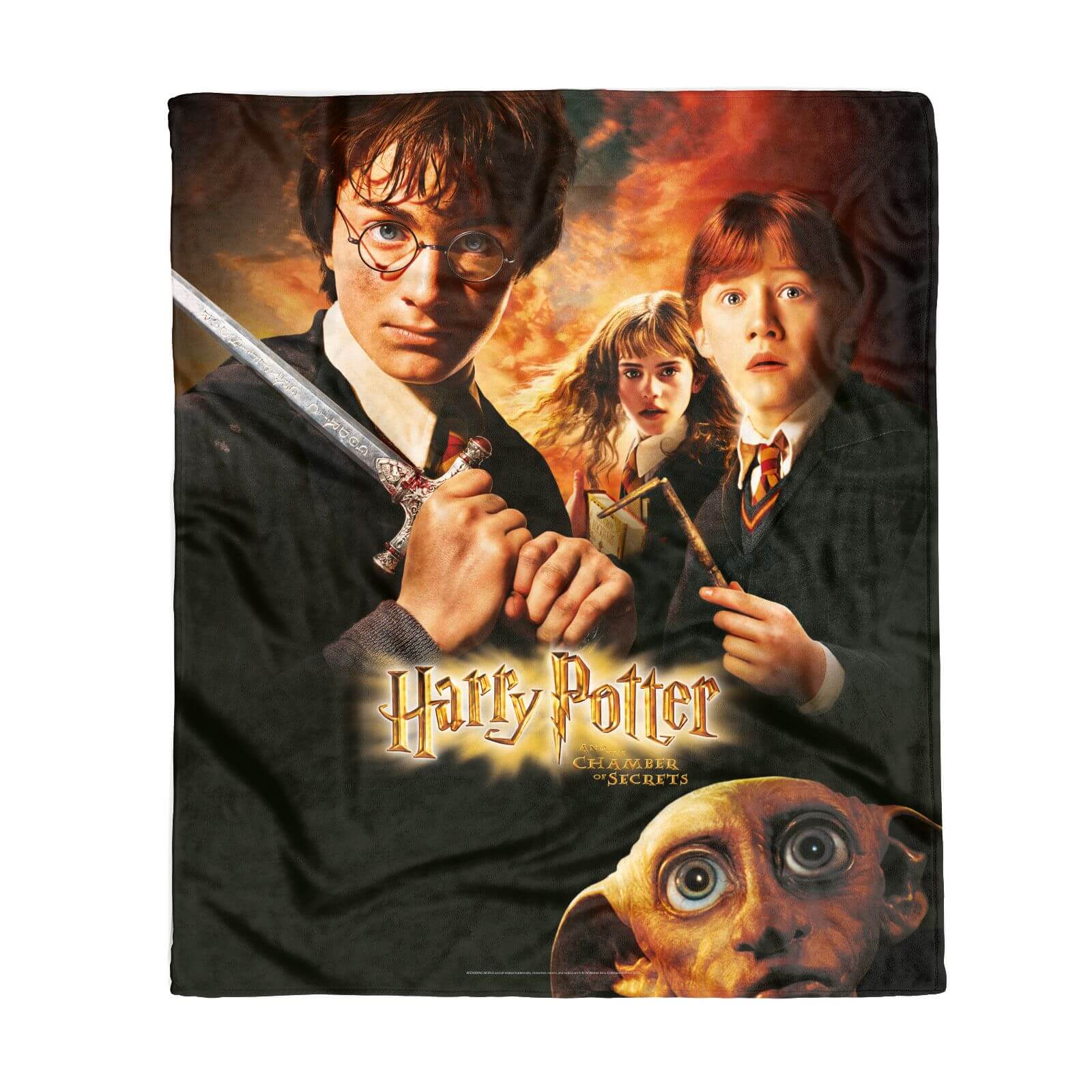 

Harry Potter Chamber Of Secrets Fleece Blanket - L