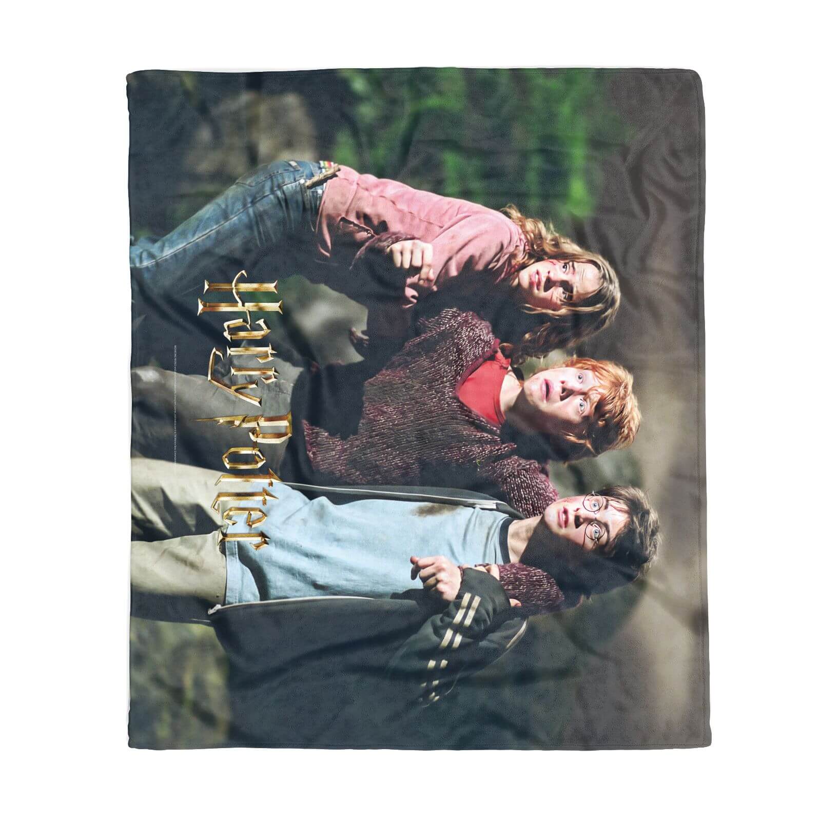 

Harry Potter Hermione Ron And Harry Fleece Blanket - S