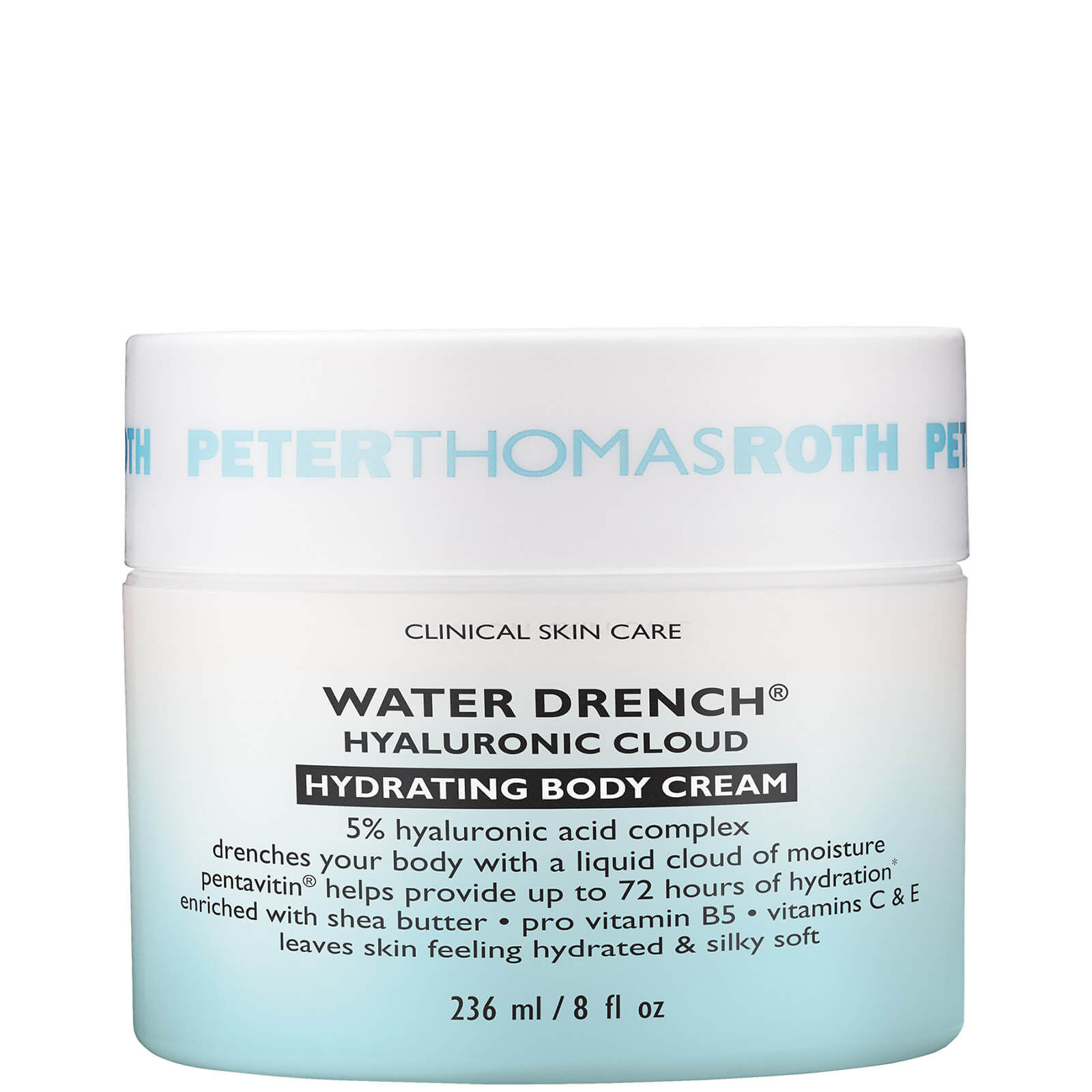 Photos - Cream / Lotion Roth Peter Thomas  Water Drench Hyaluronic Cloud Hydrating Body Cream 236ml 