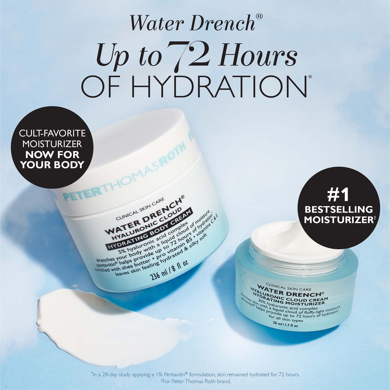 Thumbnail - Peter Thomas Roth Water Drench Hyaluronic Cloud Hydrating Body Cream 236ml
