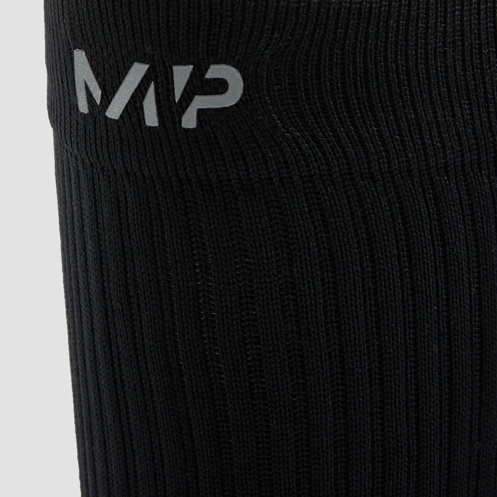 mp training compression calf socks - black - uk 12-14