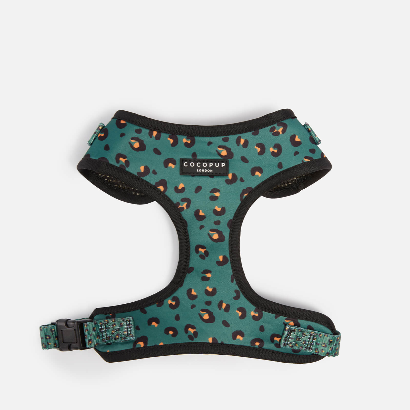 Cocopup Adjustable Dog Harness - Khaki Leopard - M