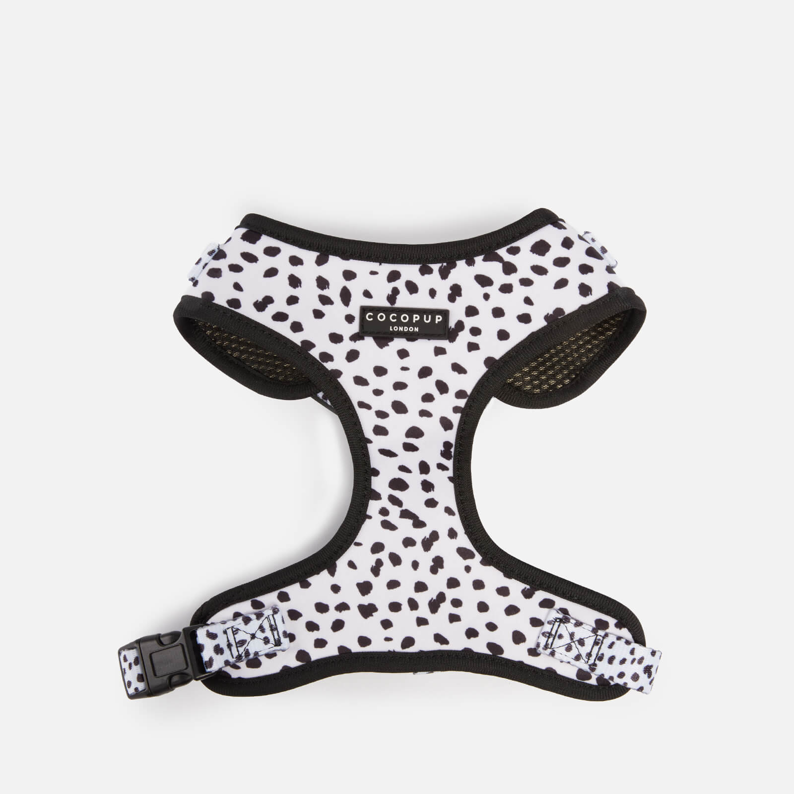 Cocopup Adjustable Dog Harness - Monochrome Spots - XS