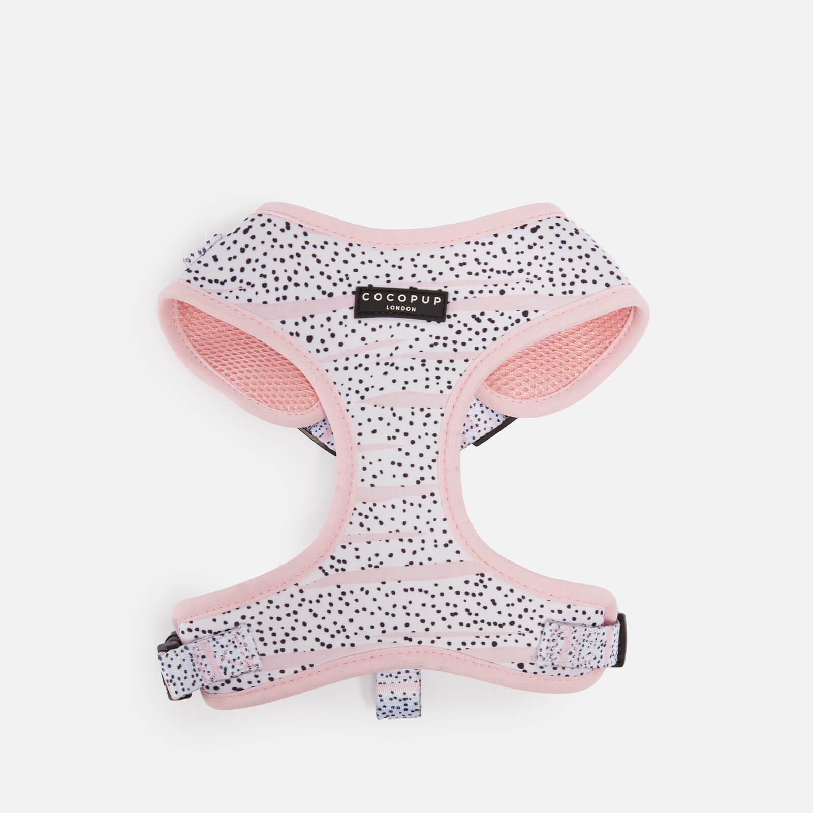 Cocopup Adjustable Dog Harness - Pink Dalmation - XS