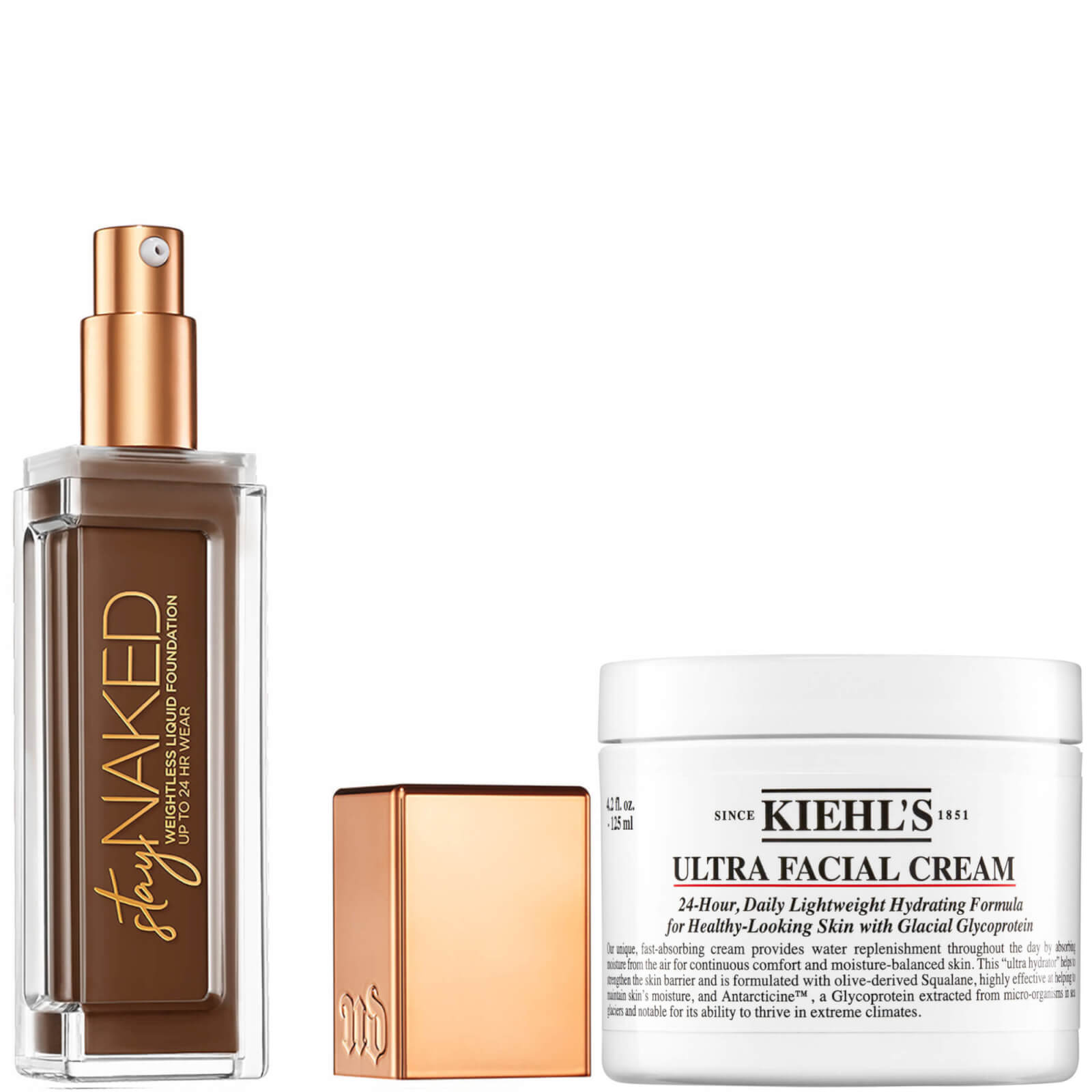 Urban Decay Stay Naked Foundation x Kiehl’s Ultra set crema viso e fondotinta 125 ml - 81WY
