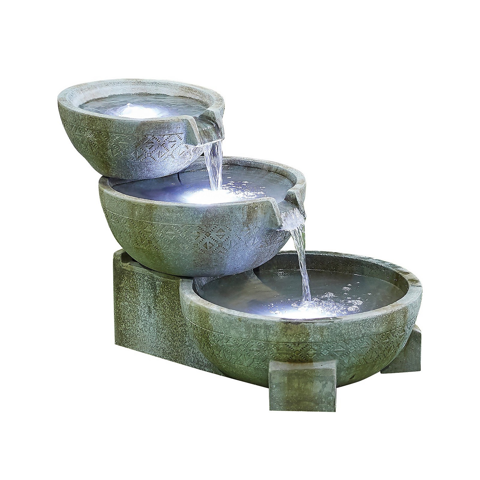 Photo of Stylish Fountain Oasis Water Feature With Leds