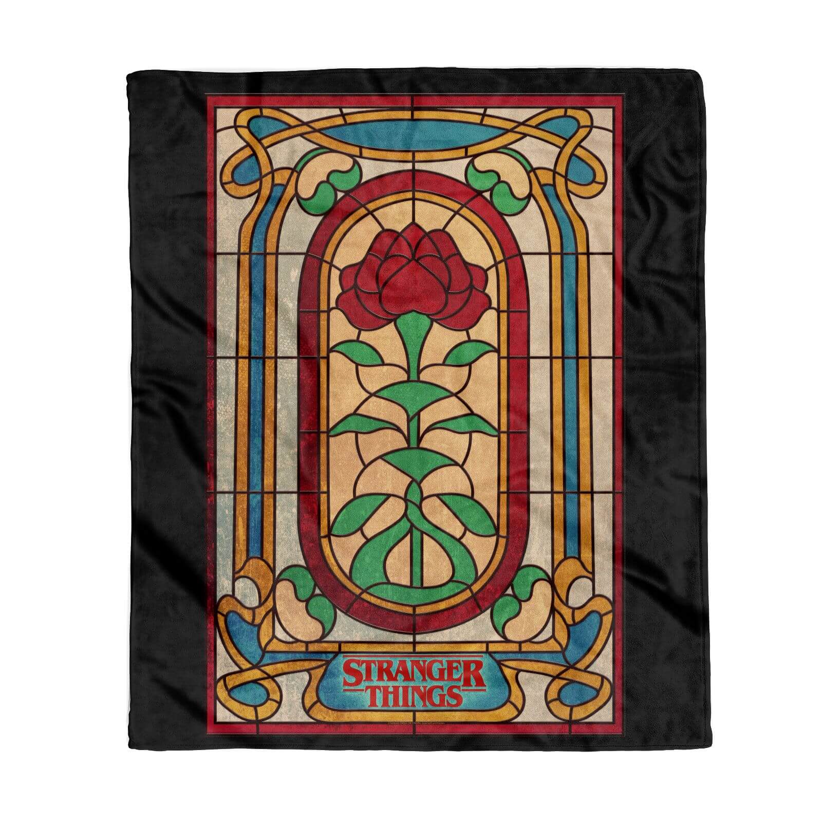 

Couverture polaire Stranger Things Glass Window - L