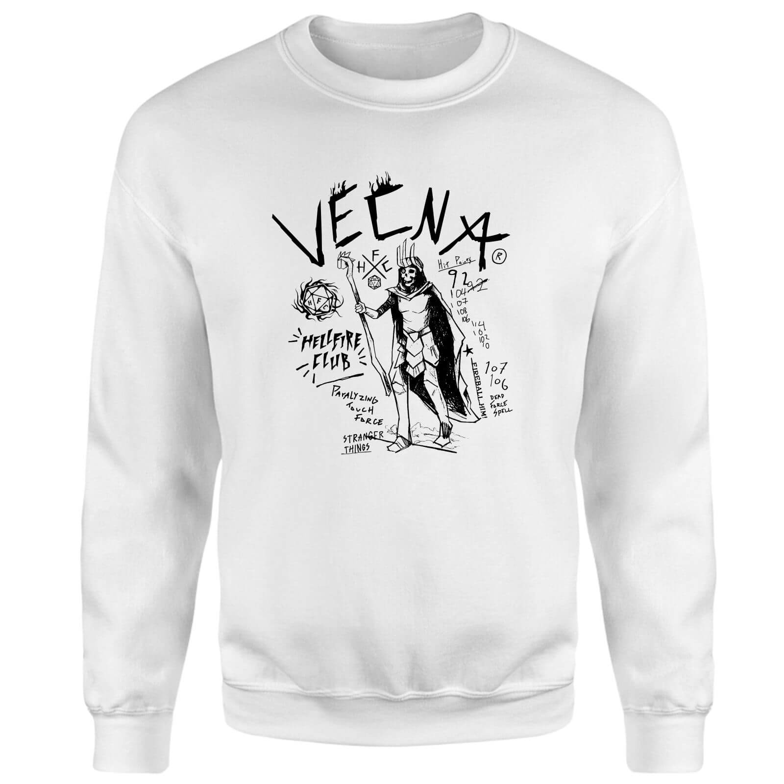 

Felpa Stranger Things Vecna Tattoo - Bianco - XXL - Bianco