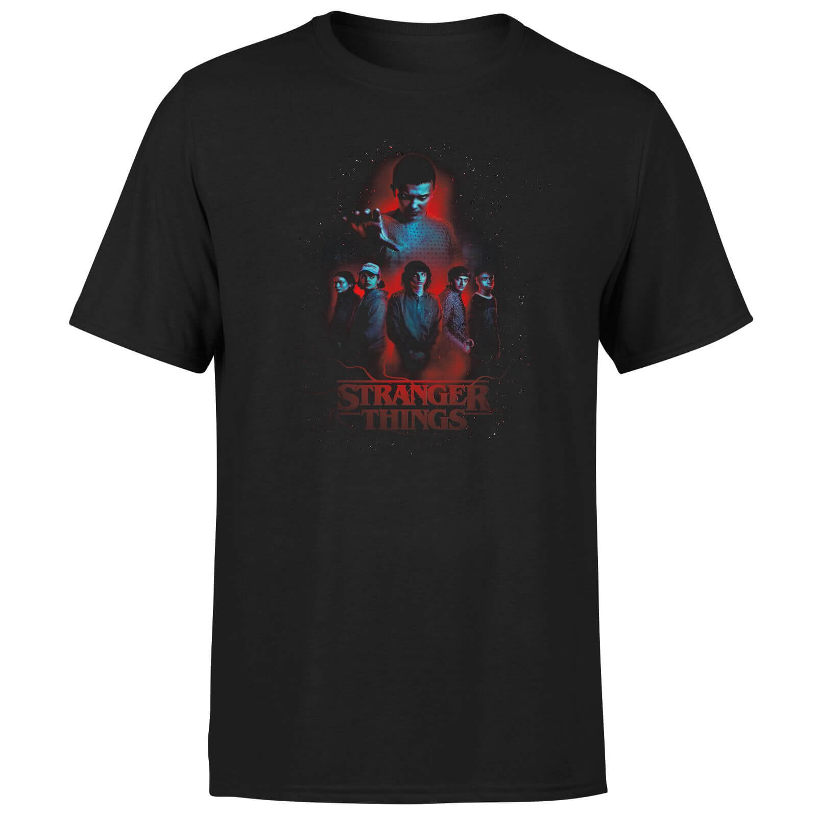 

T-Shirt Unisexe Stranger Things Characters Composition - Noir - L - Noir