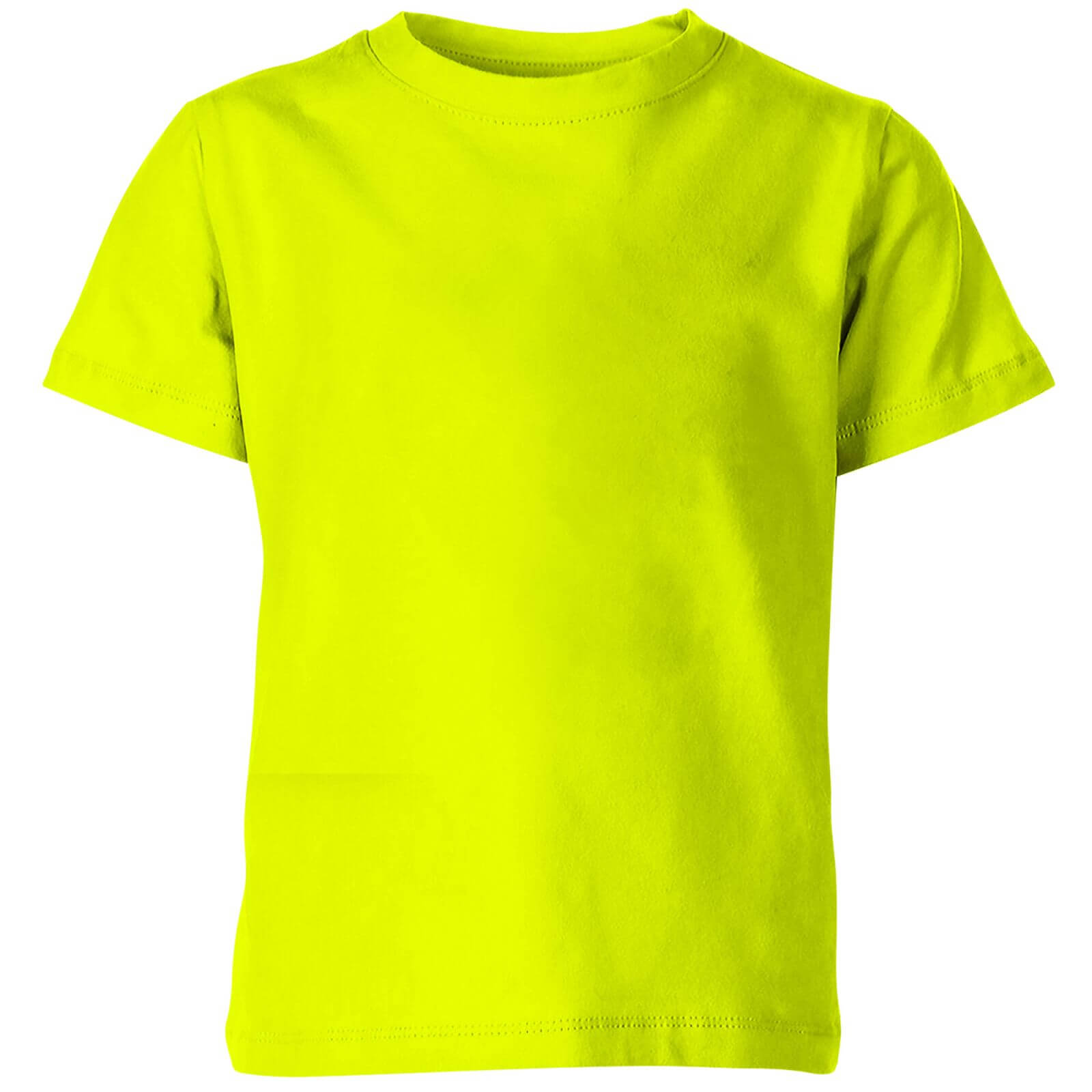 Kids' T-Shirt - Safety Yellow - 3-4 Years - Safety Yellow