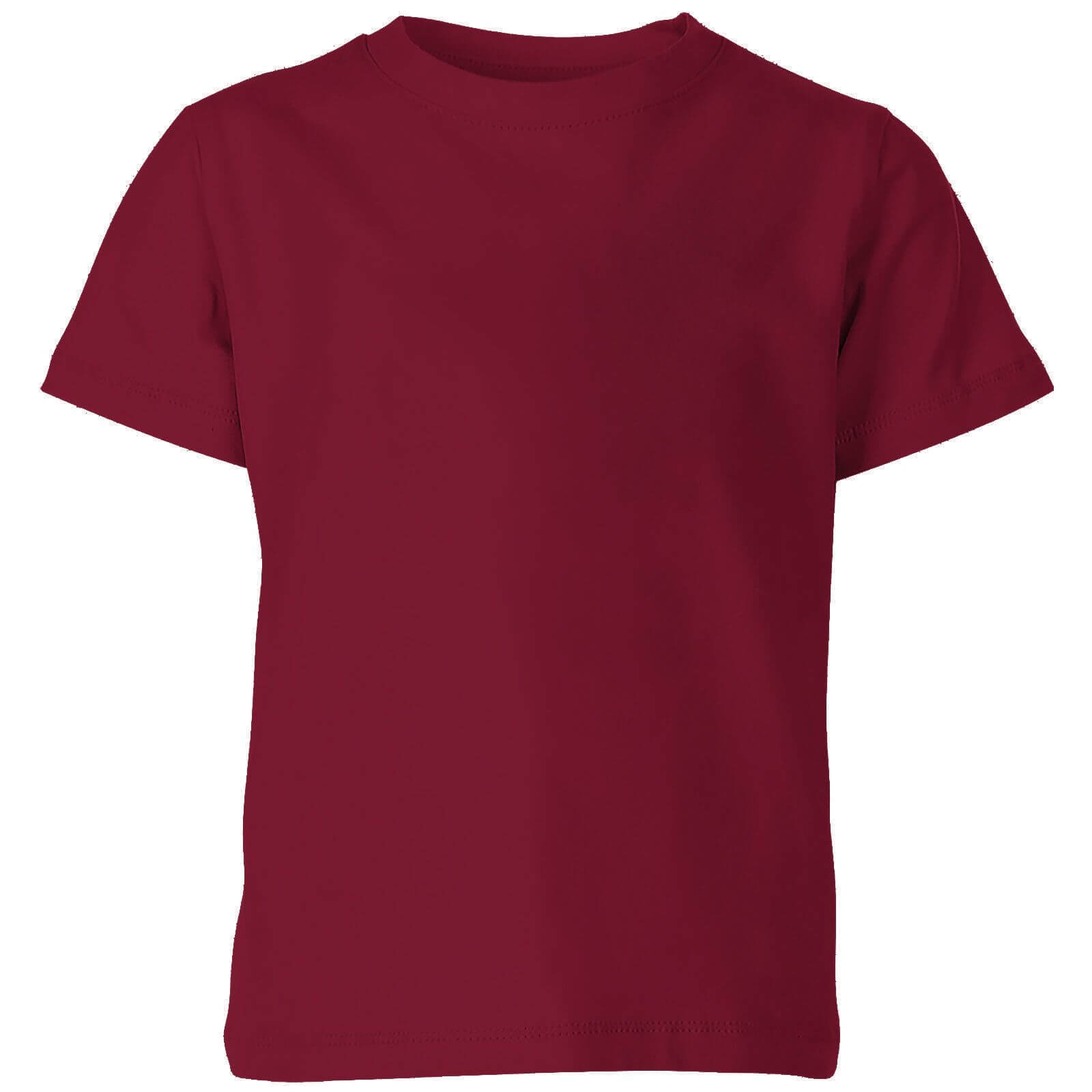 Kids' T-Shirt - Burgundy - 5-6 Years - Burgundy