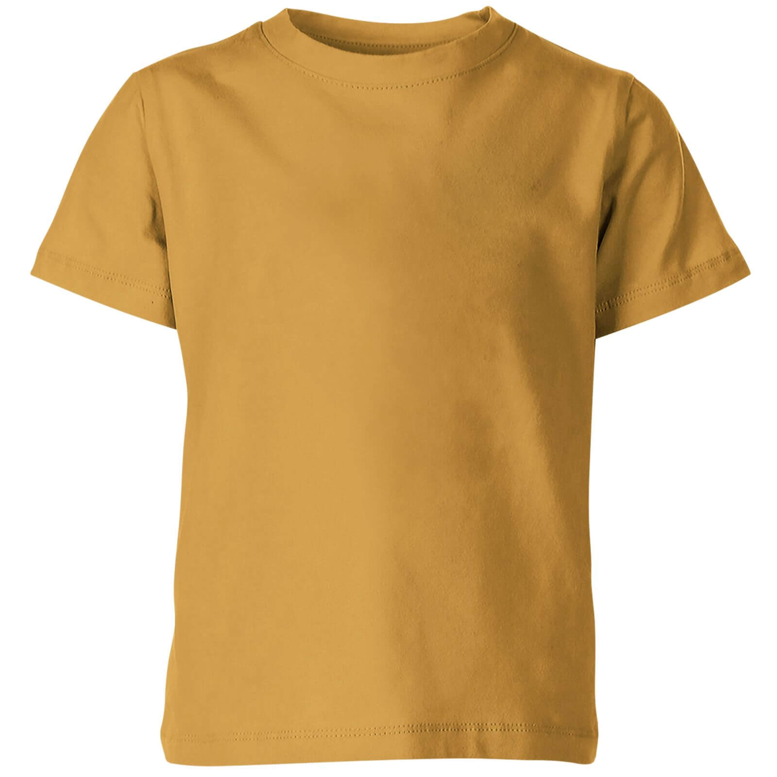 Kids' T-Shirt - Mustard - 3-4 Years - Mustard