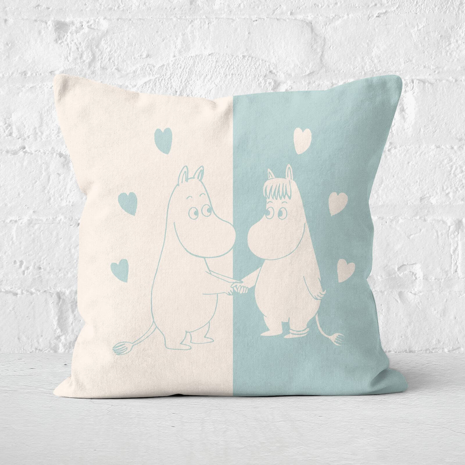 Moomins Deep Connection Square Cushion - 40x40cm - Soft Touch