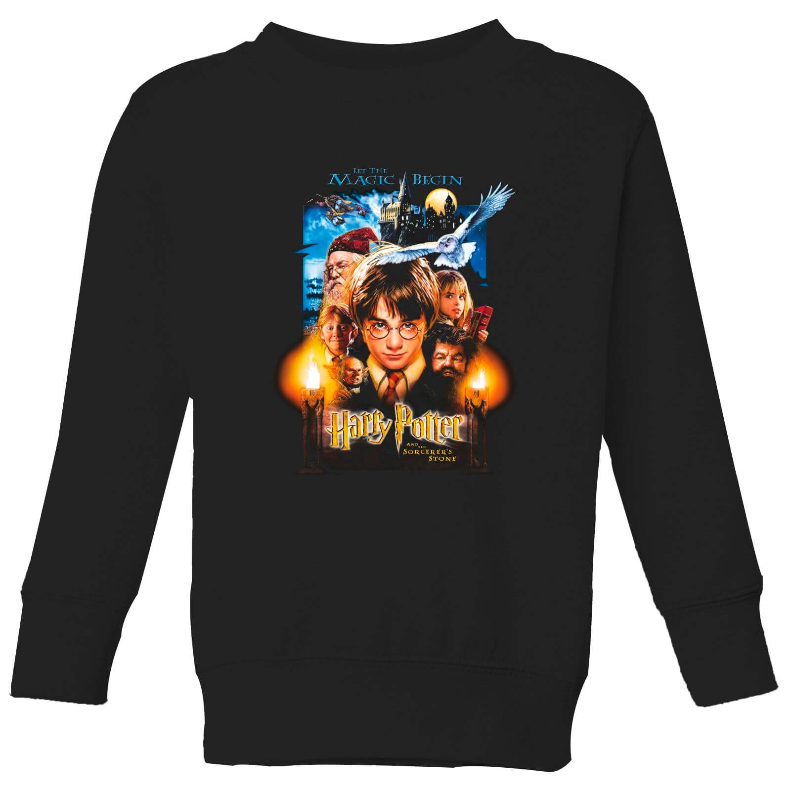 

Harry Potter The Sorcerer's Stone Kids' Sweatshirt - Black - 5-6 Anni - Nero