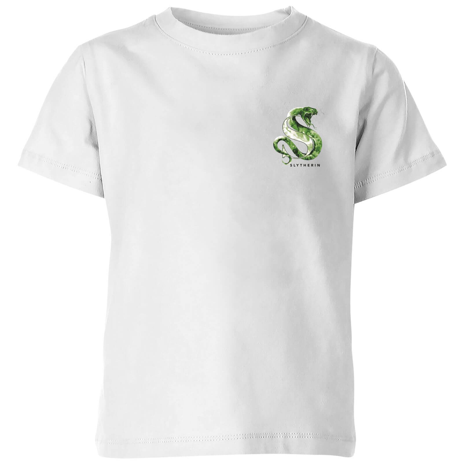 

Harry Potter Slytherin Kids' T-Shirt - White - 7-8 ans - Blanc
