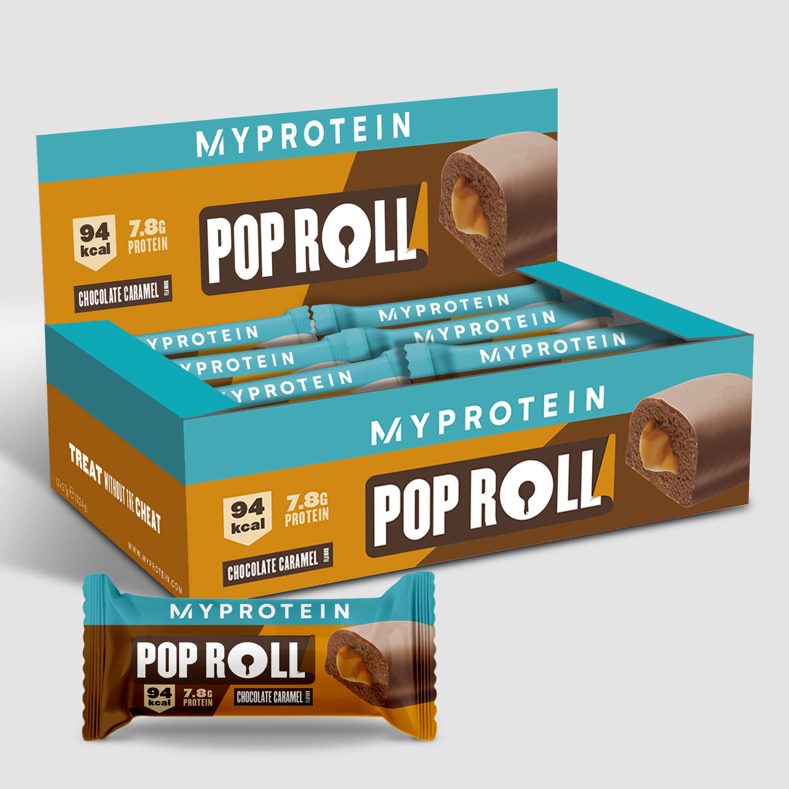Pop Rolls - 12 x 27g - Chocolat Caramel