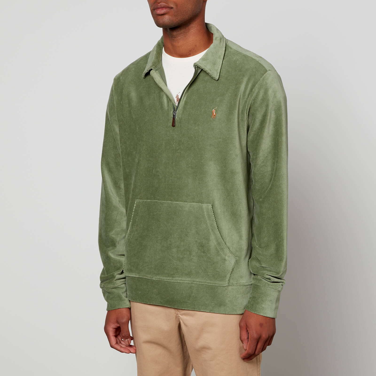 Polo Ralph Lauren Cotton-Blend Corduroy Sweatshirt - M