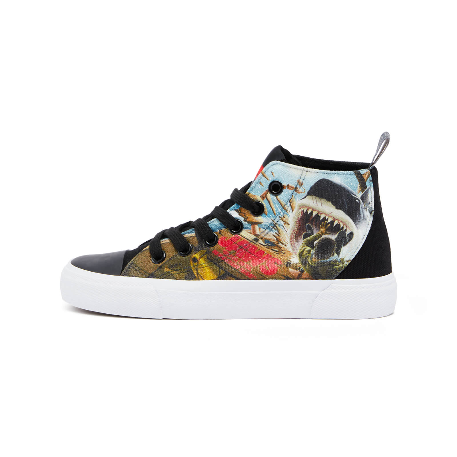 Akedo x Jaws Bigger Boat Kids' Black Signature High Top - UK Kids 1 / EU33