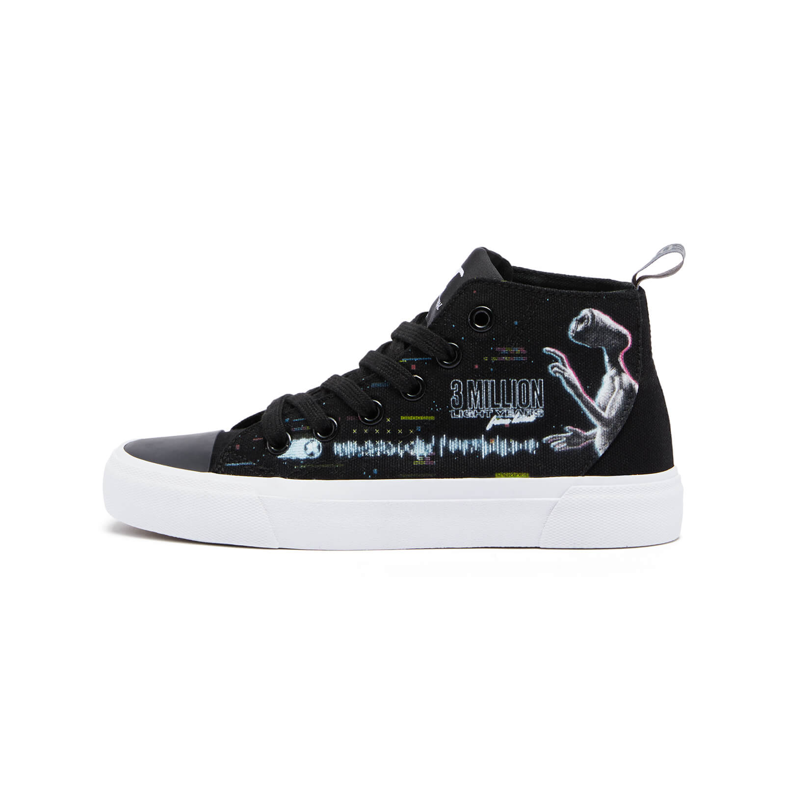 Akedo x E.T. Glitch Kids' Black Signature High Top - UK Kids 11 / EU29