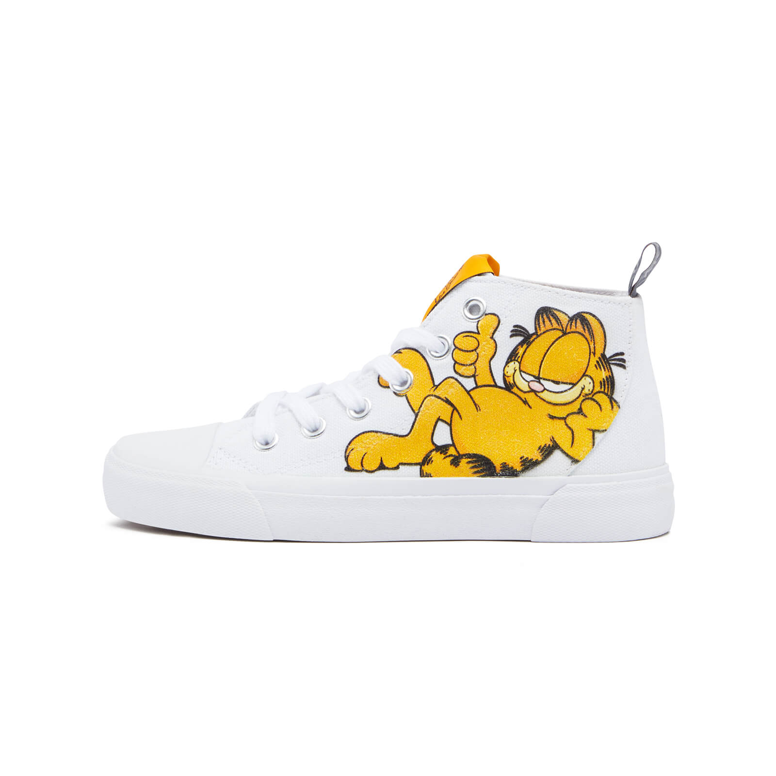 Akedo x Garfield Kids' White Signature High Top - UK Kids 2 / EU34