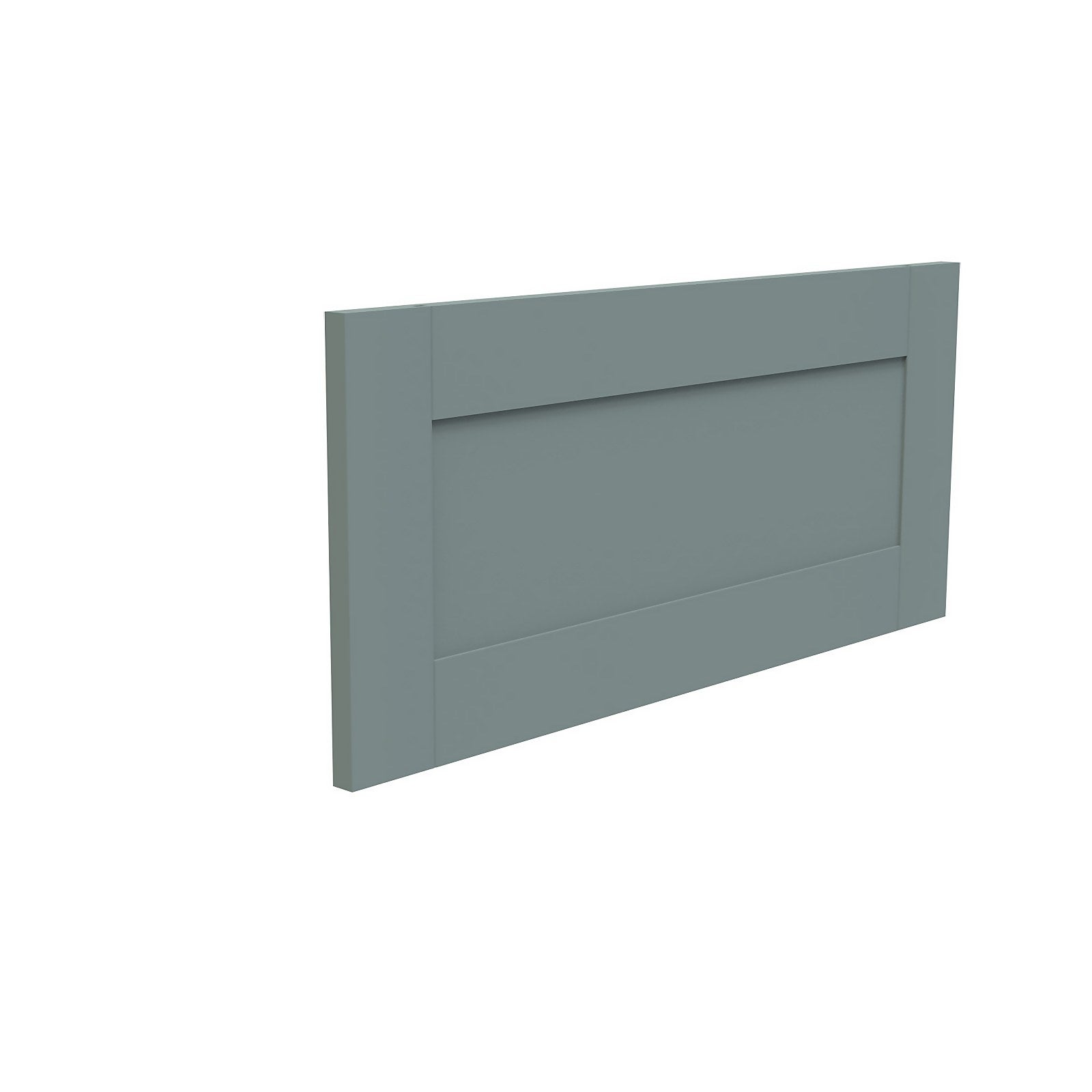 Classic Shaker Kitchen Pan Drawer Front (W)797mm - Green thumbnail